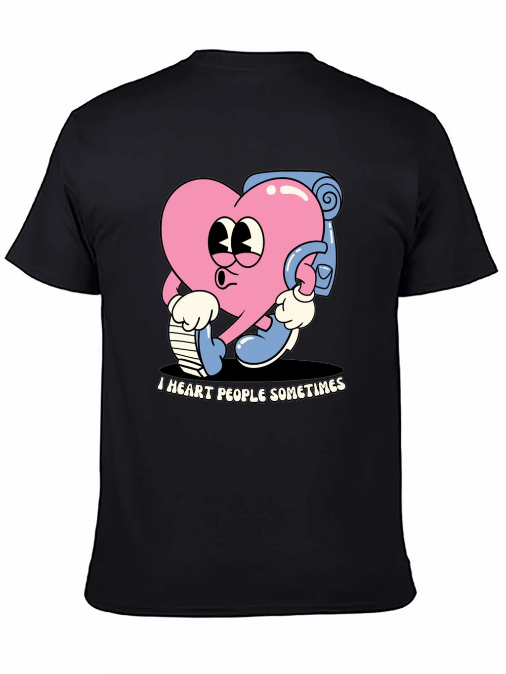 I Heart People Sometimes Graphic Tee