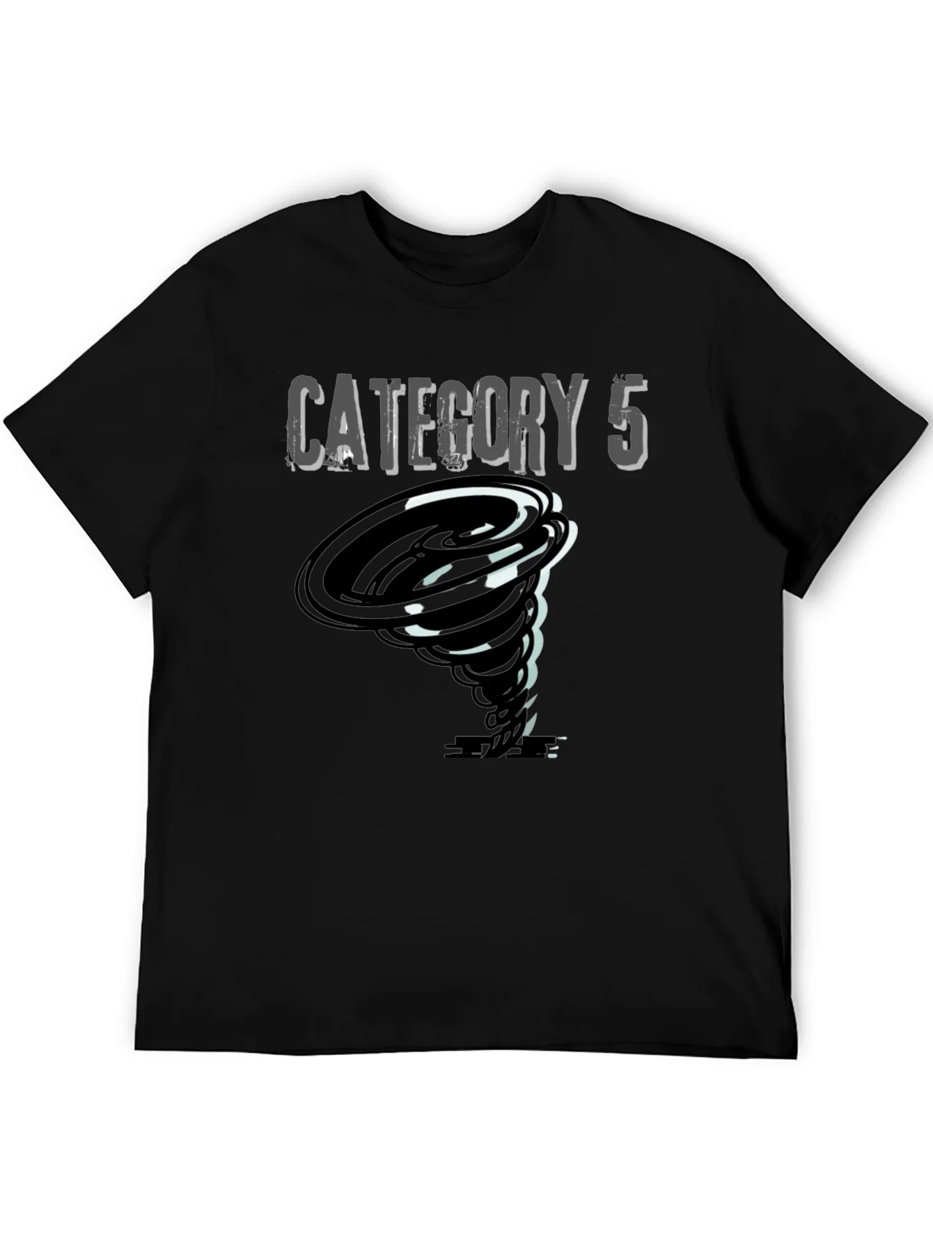 Category 5 Tornado Graphic Tee - Black