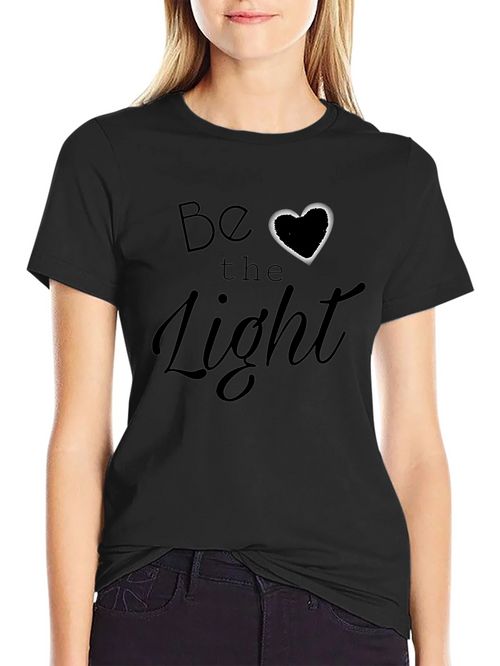 Be The Light Graphic Tee - Black Softstyle T-Shirt