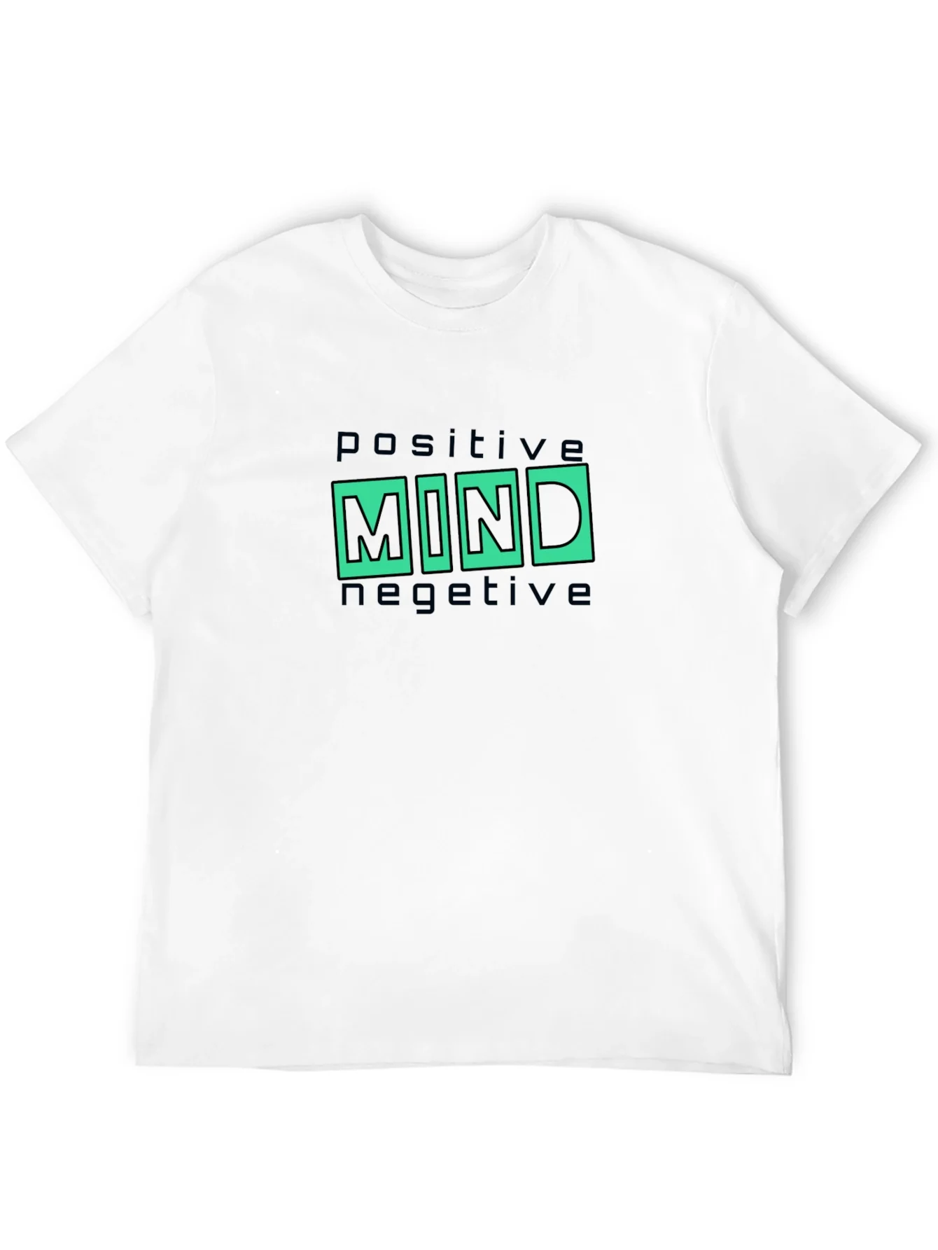 Positive Mind Graphic Tee - Black