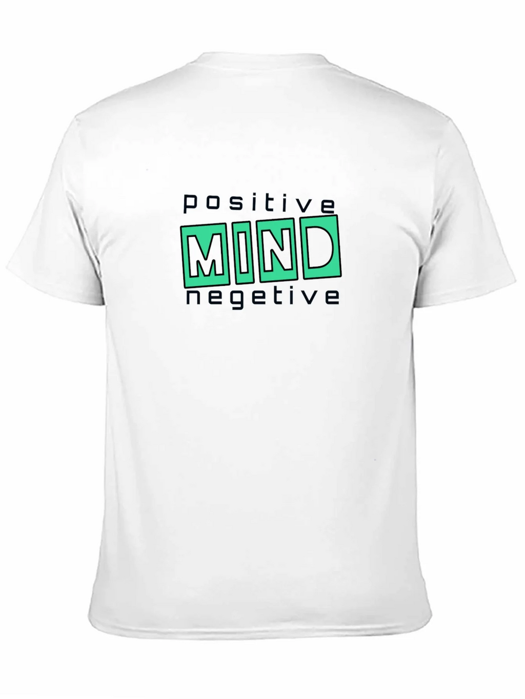 Positive Mind Graphic Tee - Black