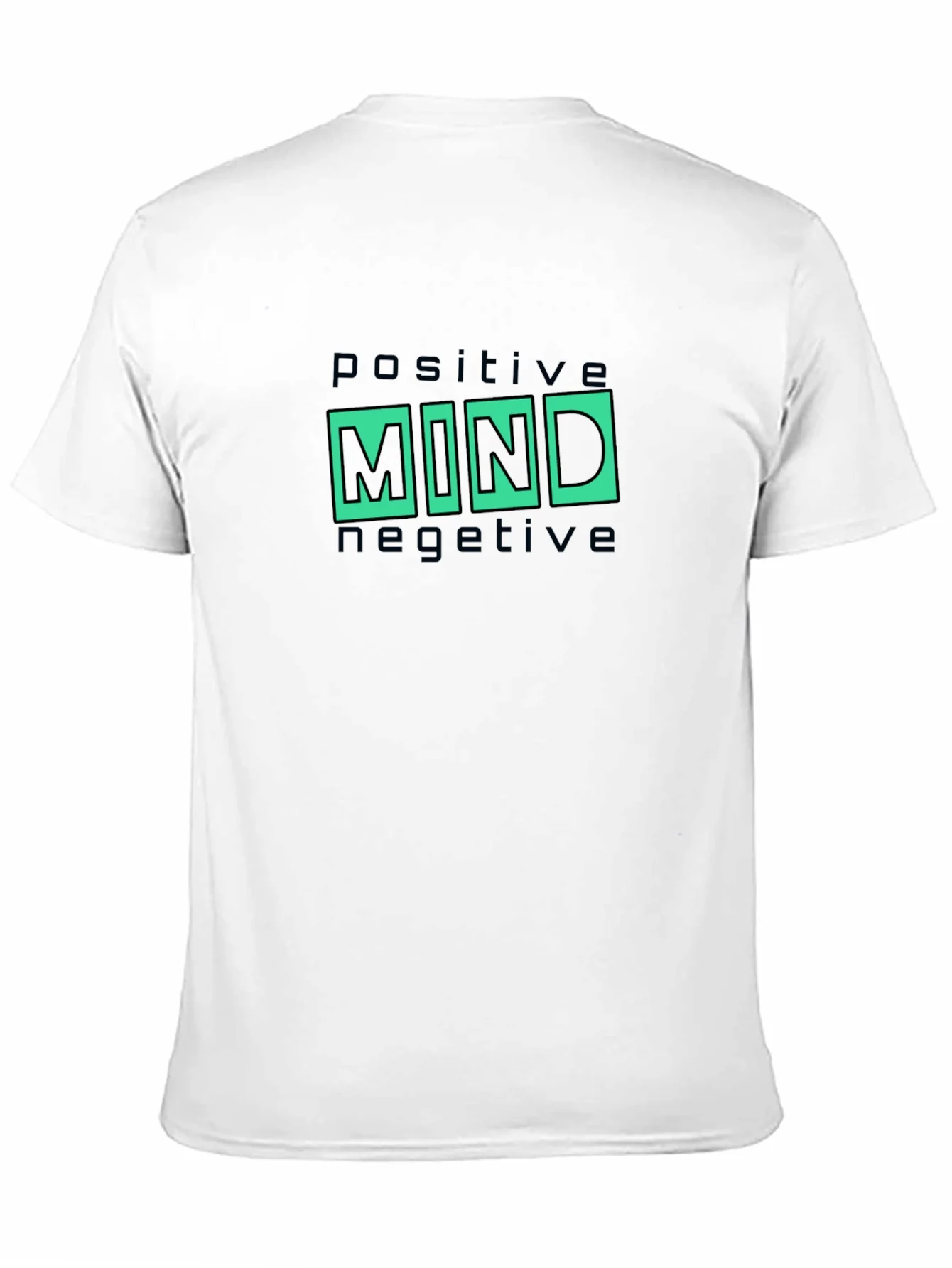 Positive Mind Graphic Tee - Black