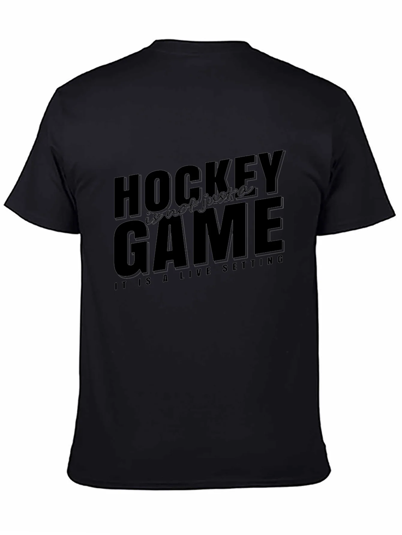 Hockey Fan T-Shirt - Hockey Is Not Just a Game Tee