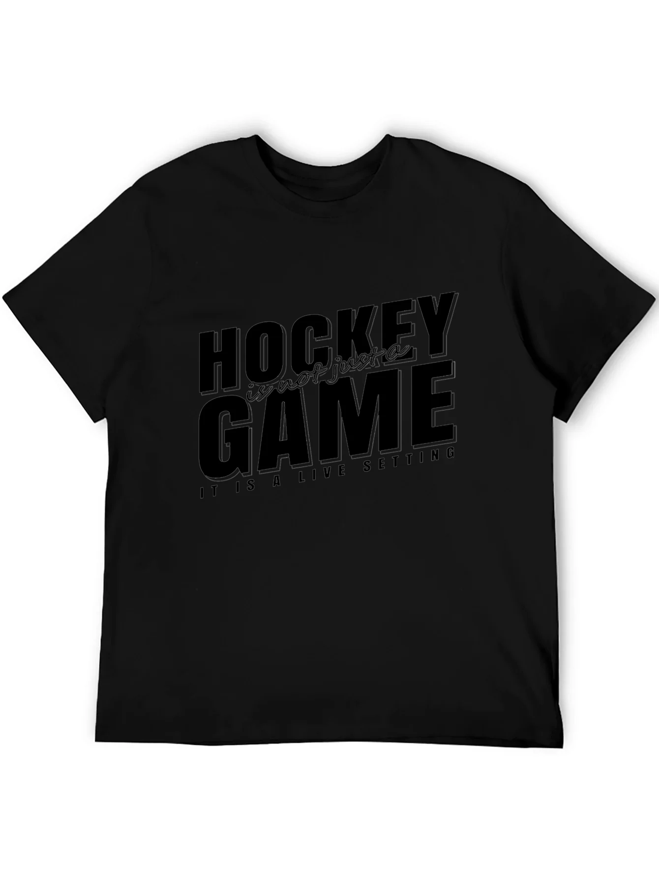 Hockey Fan T-Shirt - Hockey Is Not Just a Game Tee