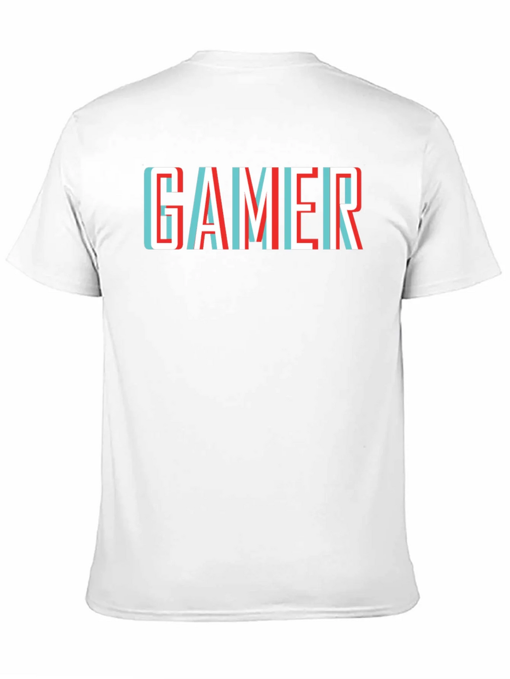 Gamer T-Shirt - Retro 3D Style