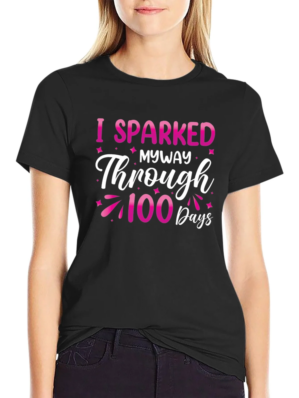 I Sparkled My Way Through 100 Days T-Shirt
