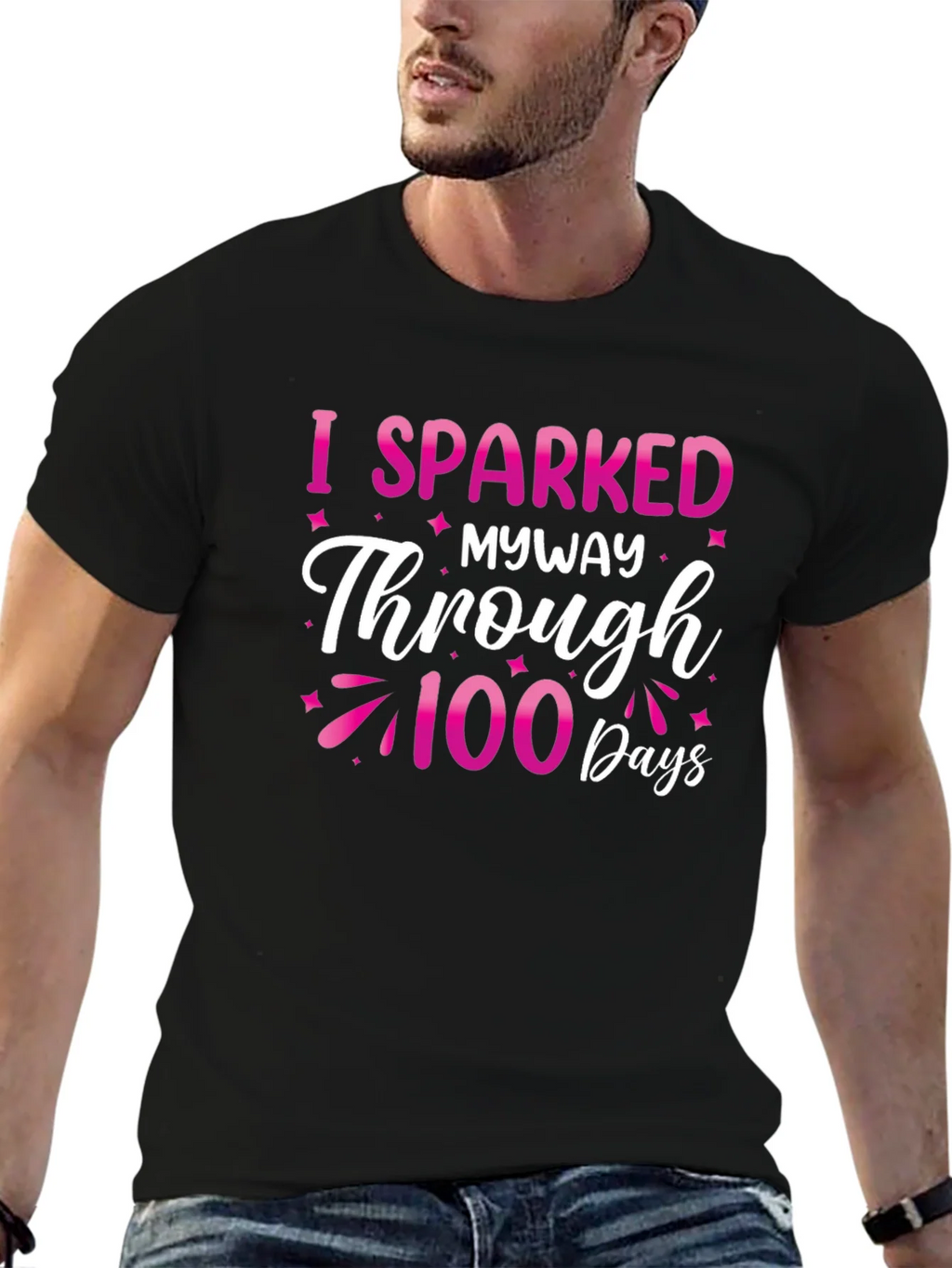 I Sparkled My Way Through 100 Days T-Shirt