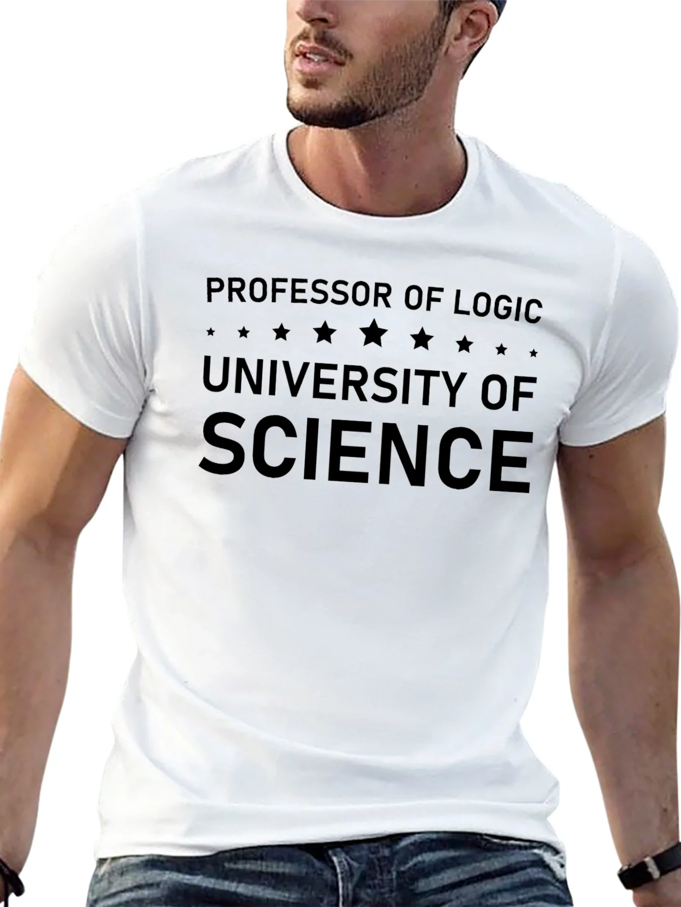 Professor of Logic University of Science Graphic T-Shirt