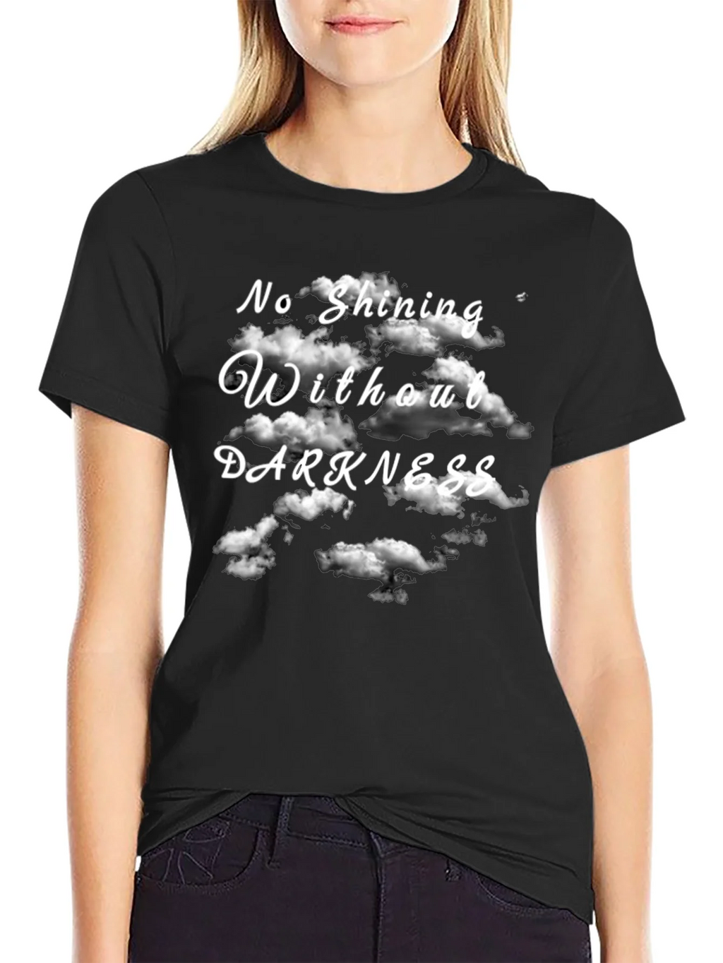 Inspirational Cloud Graphic T-Shirt