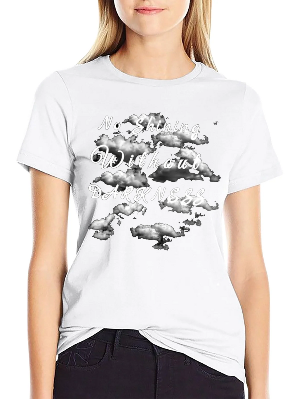 Inspirational Cloud Graphic T-Shirt