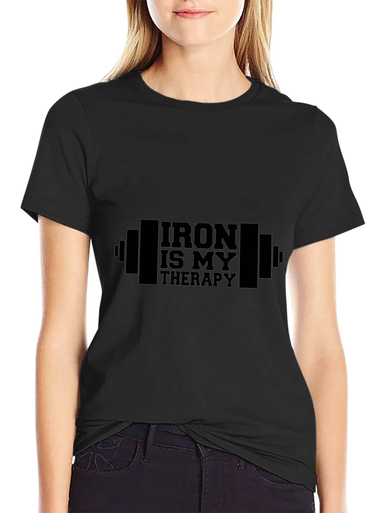 Iron is My Therapy Graphic T-Shirt