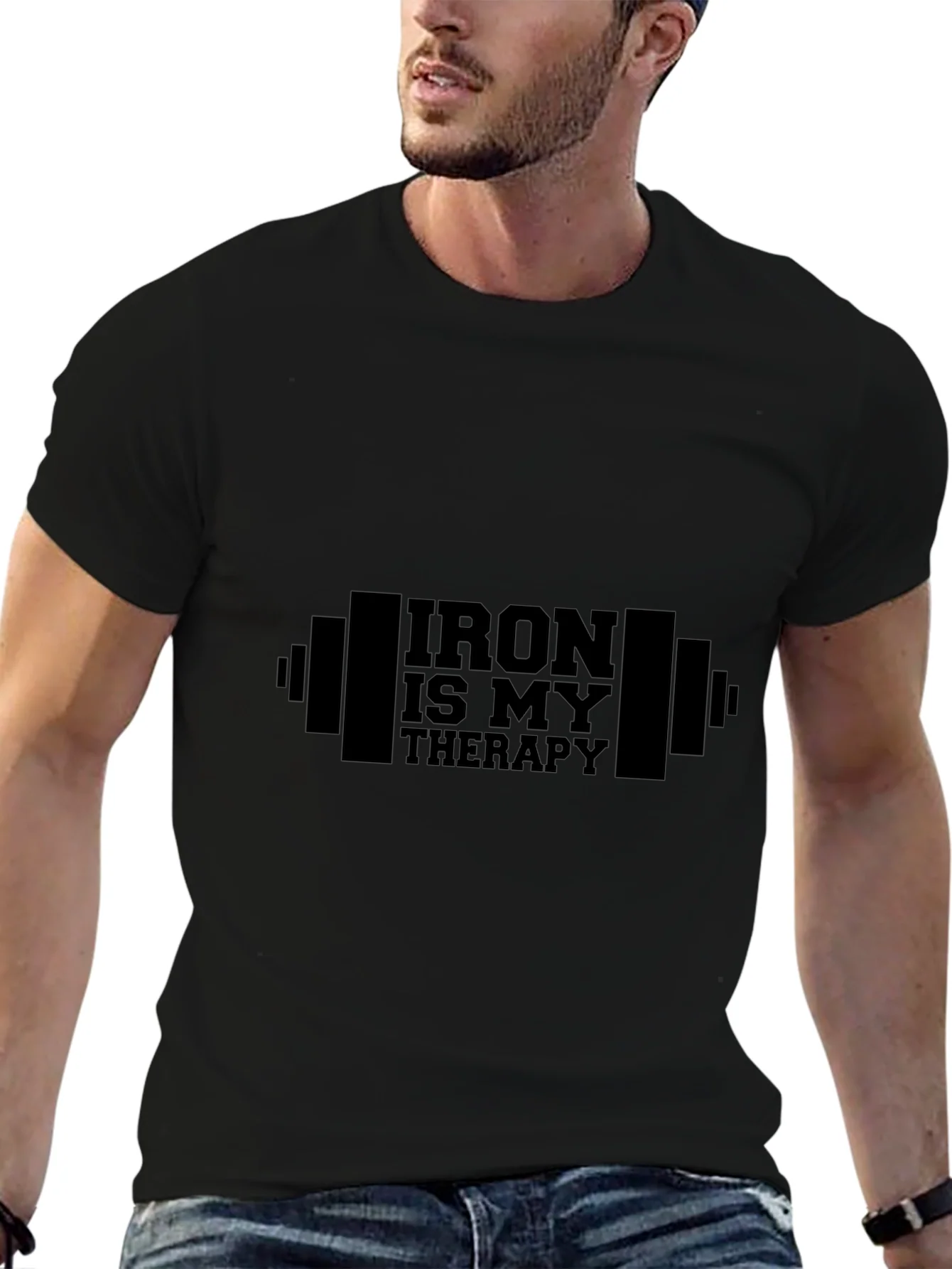 Iron is My Therapy Graphic T-Shirt