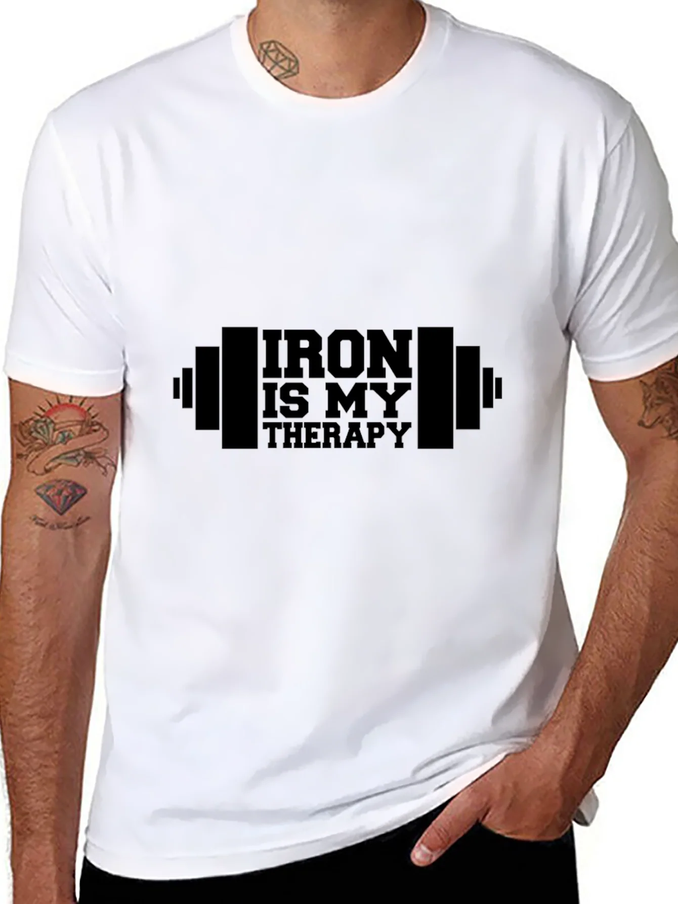 Iron is My Therapy Graphic T-Shirt