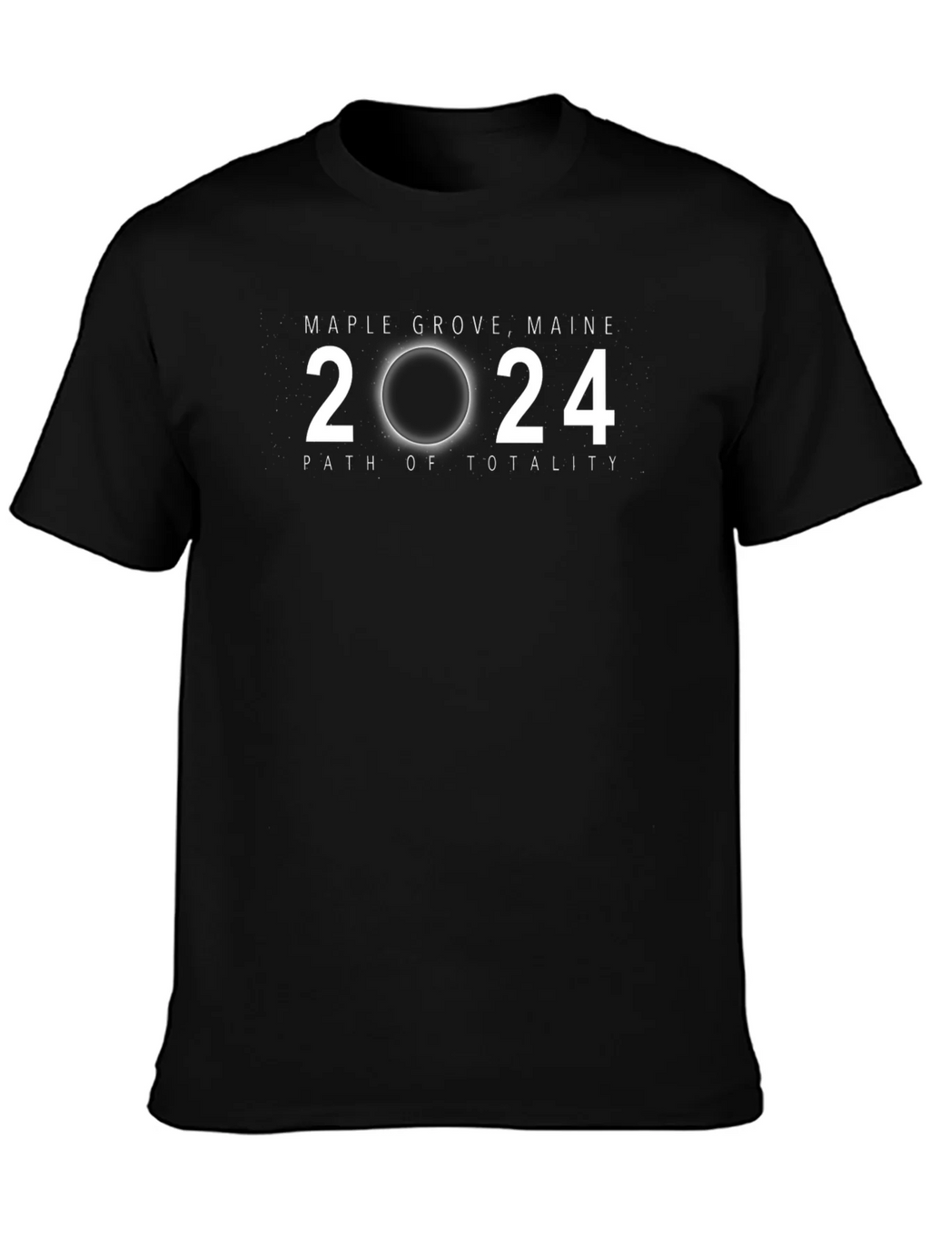 Maple Grove Maine 2024 Eclipse T-Shirt