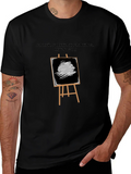 Painters Easel T-Shirt - Artistic Design