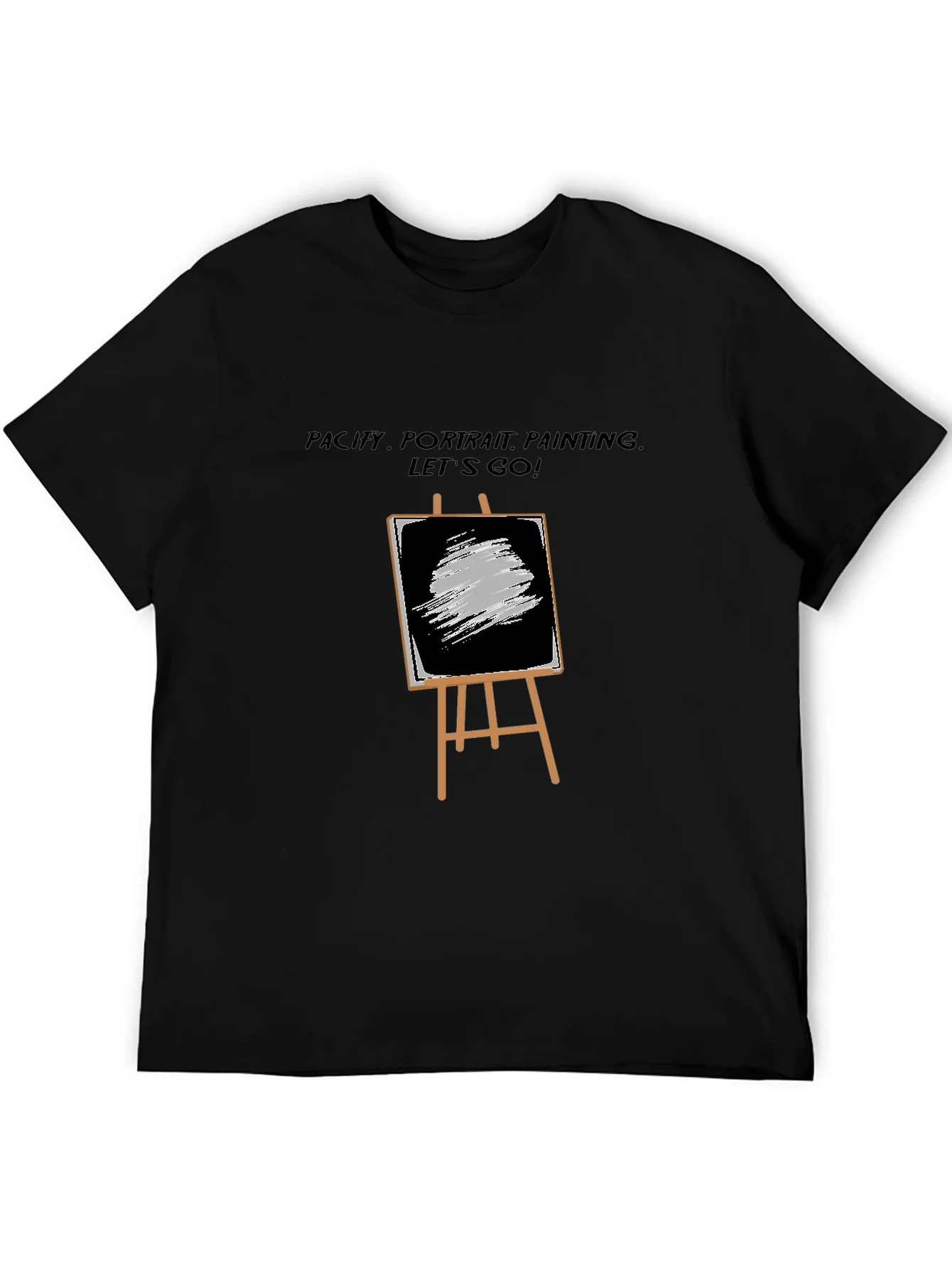 Painters Easel T-Shirt - Artistic Design