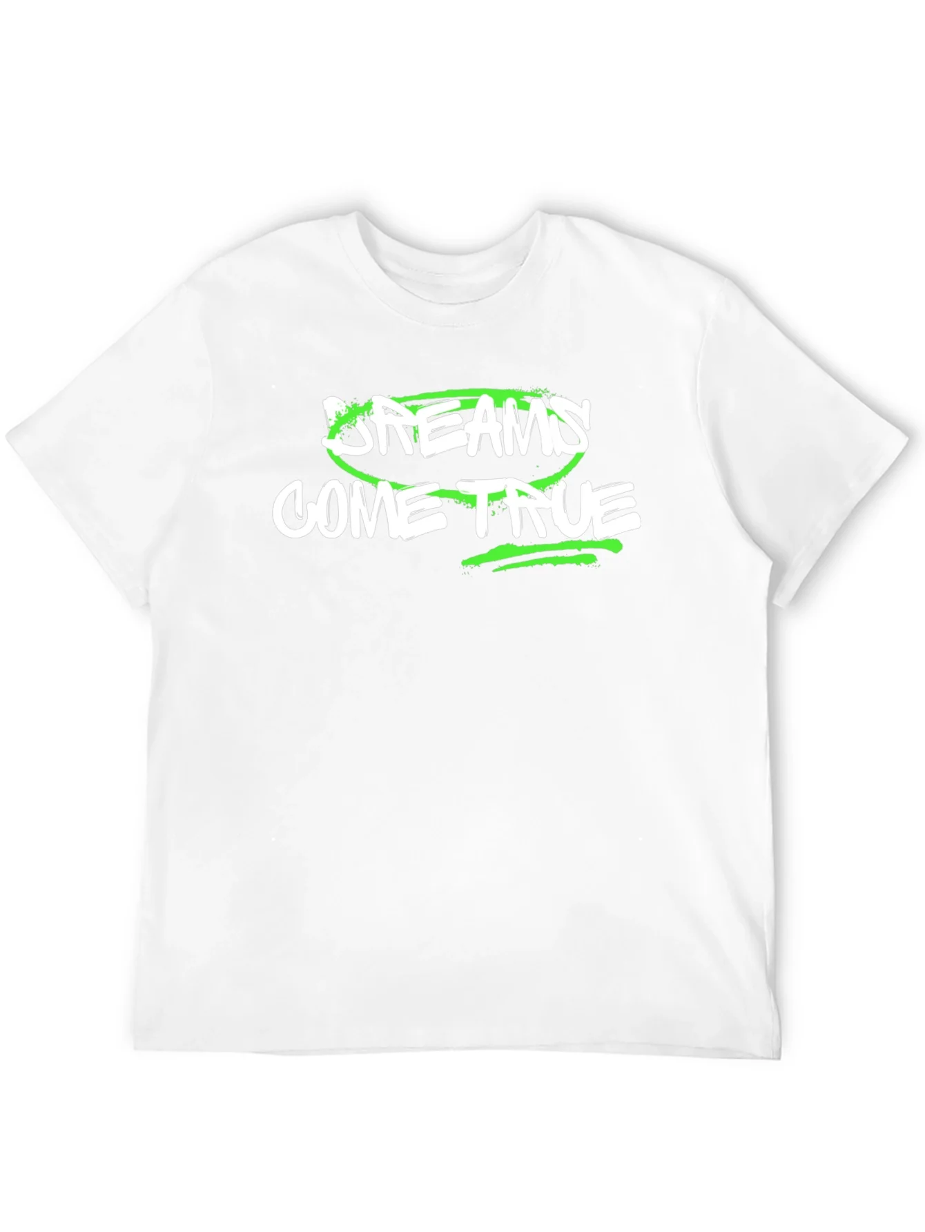 Dreams Come True Graphic T-Shirt - Black Cotton Tee