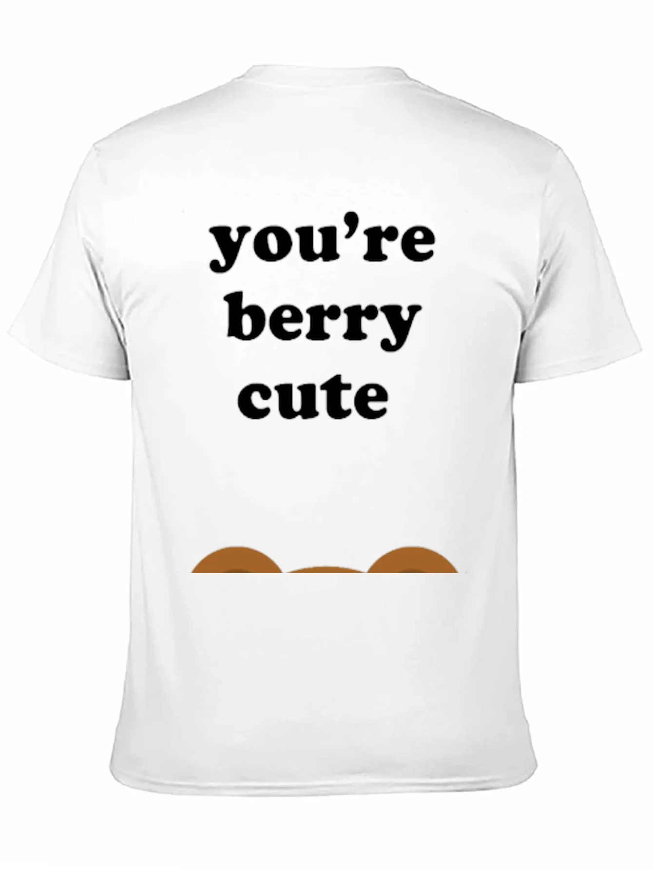 Youre Berry Cute Black Graphic Tee