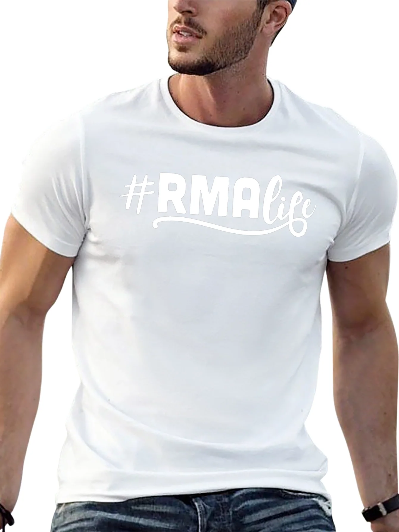#RMAlife T-Shirt - Casual Black Tee