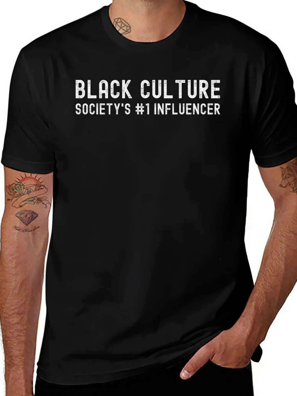 Black Culture Influencer Tee - Unisex Graphic T-Shirt