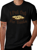 I Put Out For Santa Funny Christmas T-Shirt