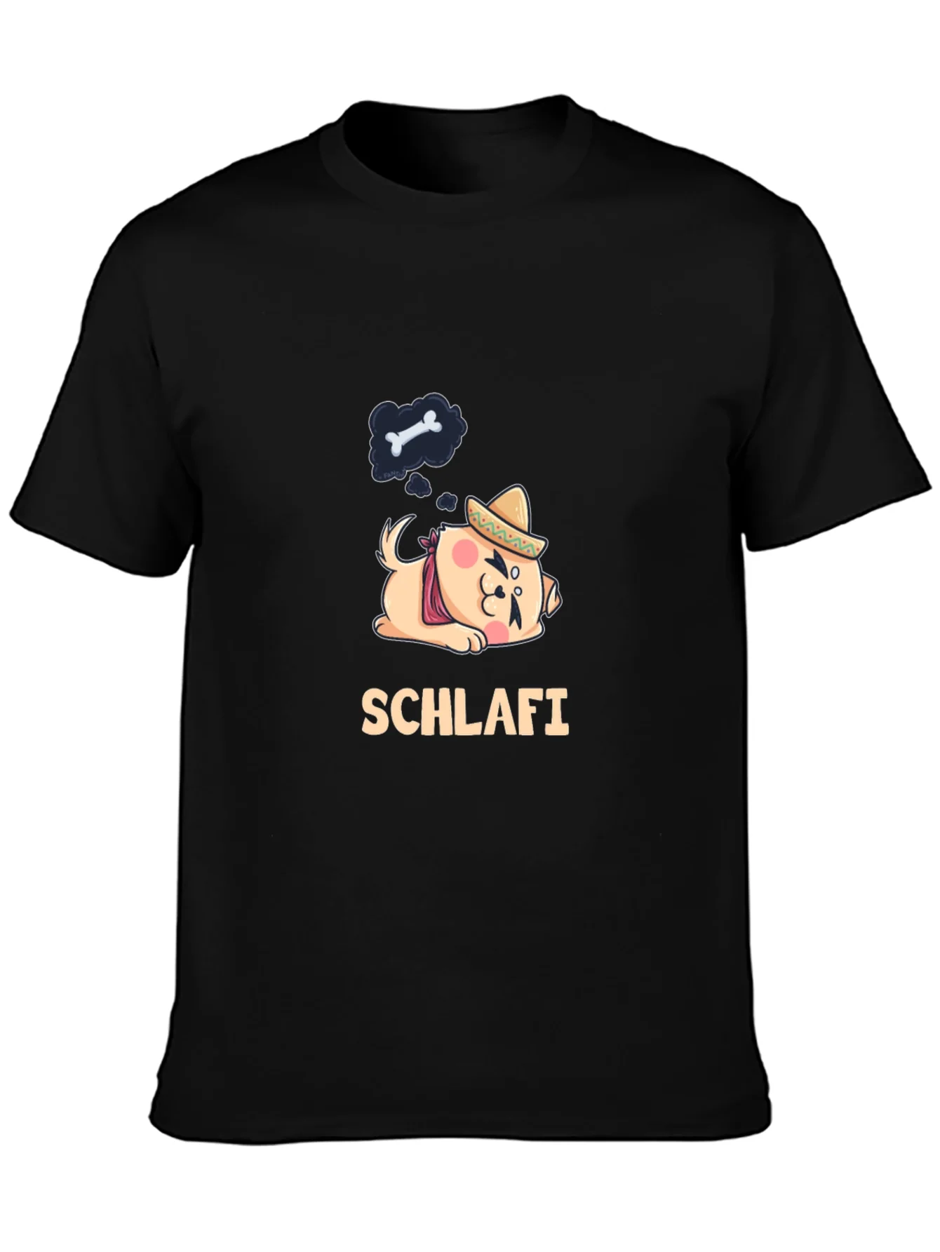 Schlafi Dog T-Shirt - Dream of Bones!