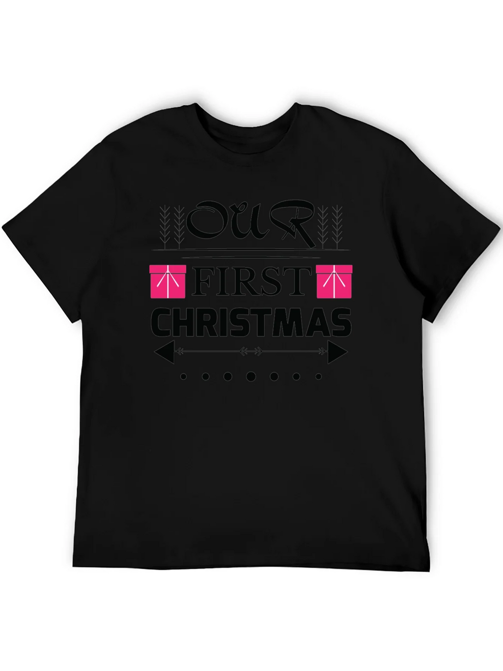 Our First Christmas T-Shirt - Festive Holiday Apparel