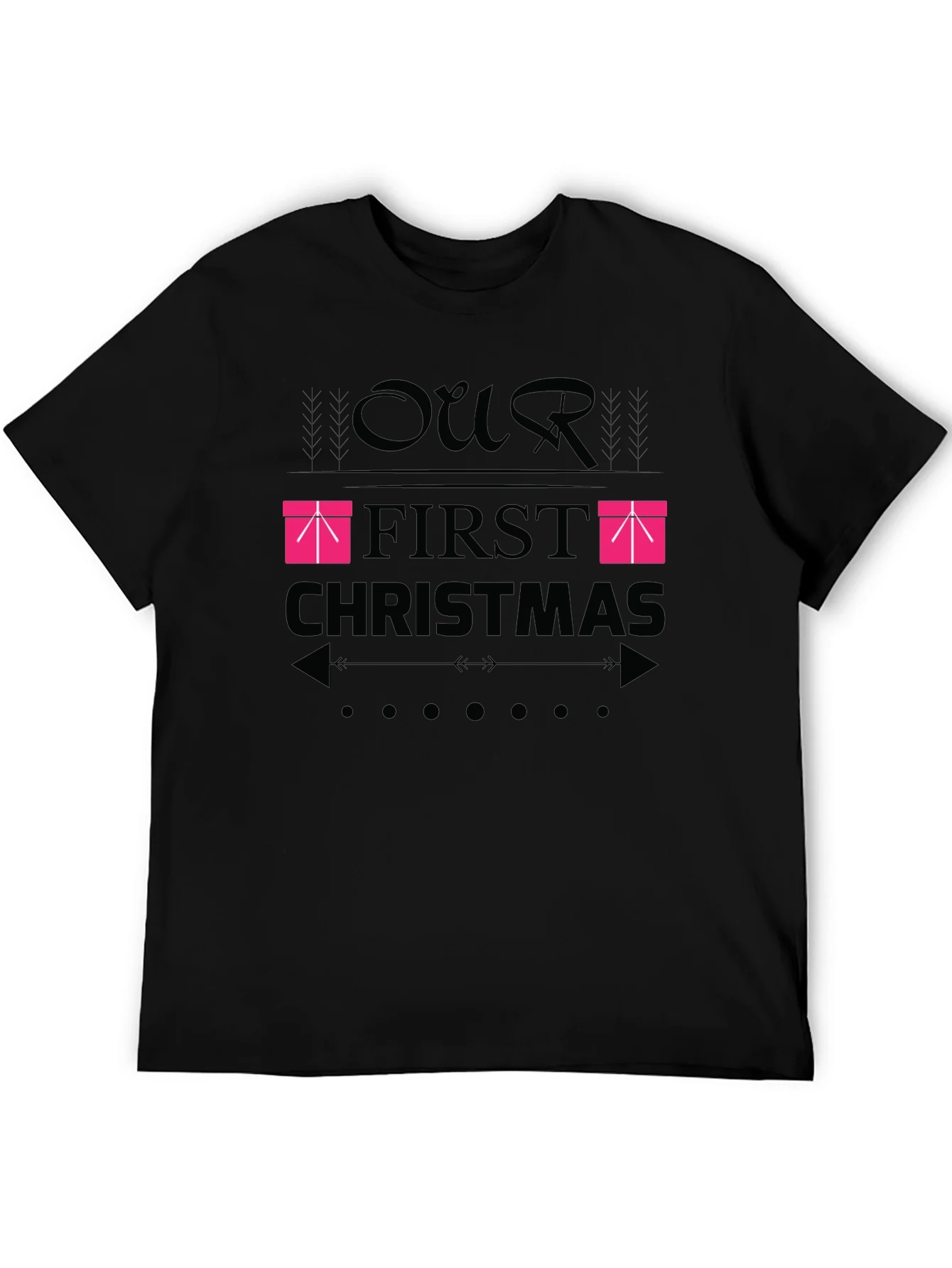 Our First Christmas T-Shirt - Festive Holiday Apparel