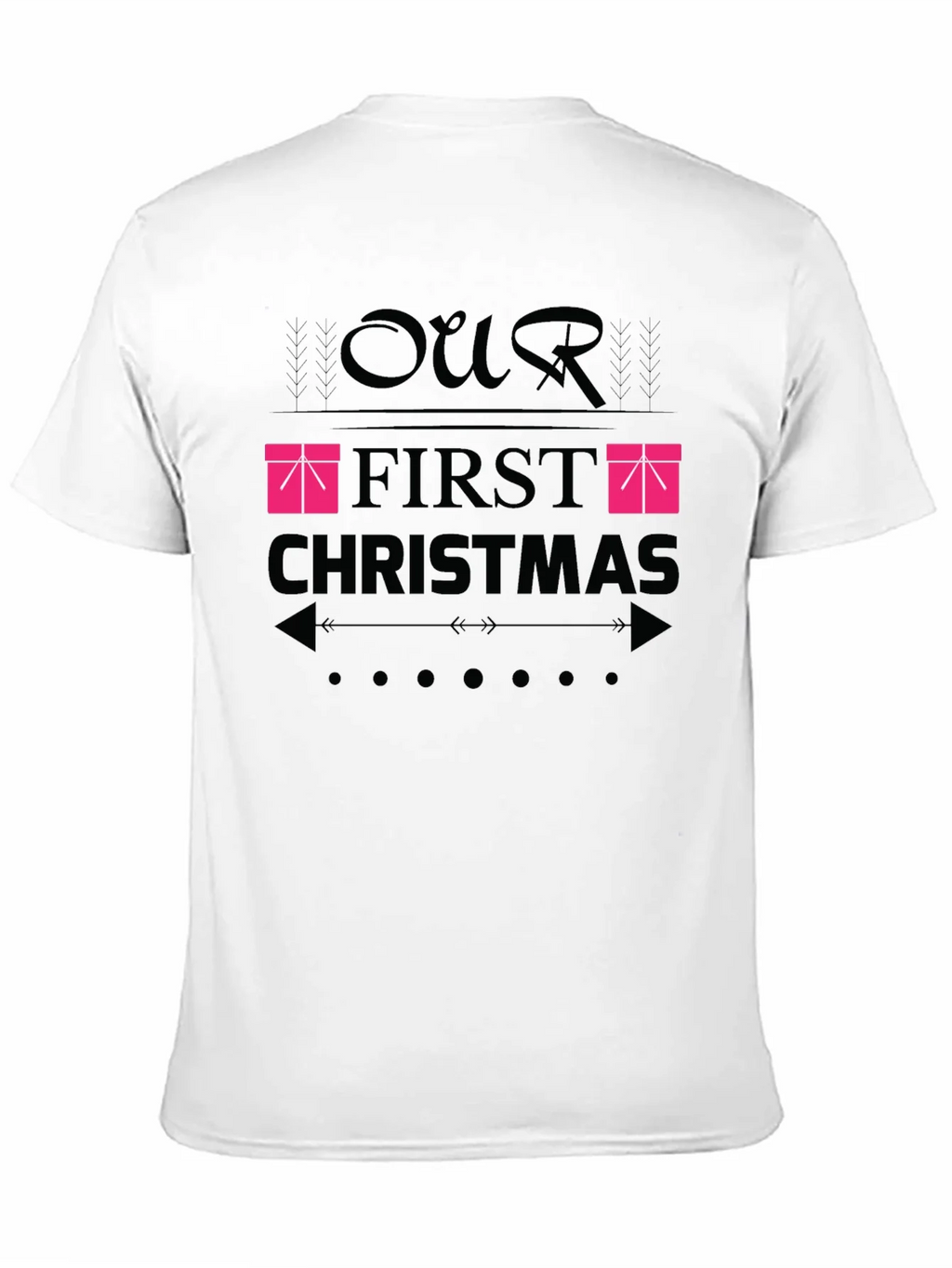 Our First Christmas T-Shirt - Festive Holiday Apparel