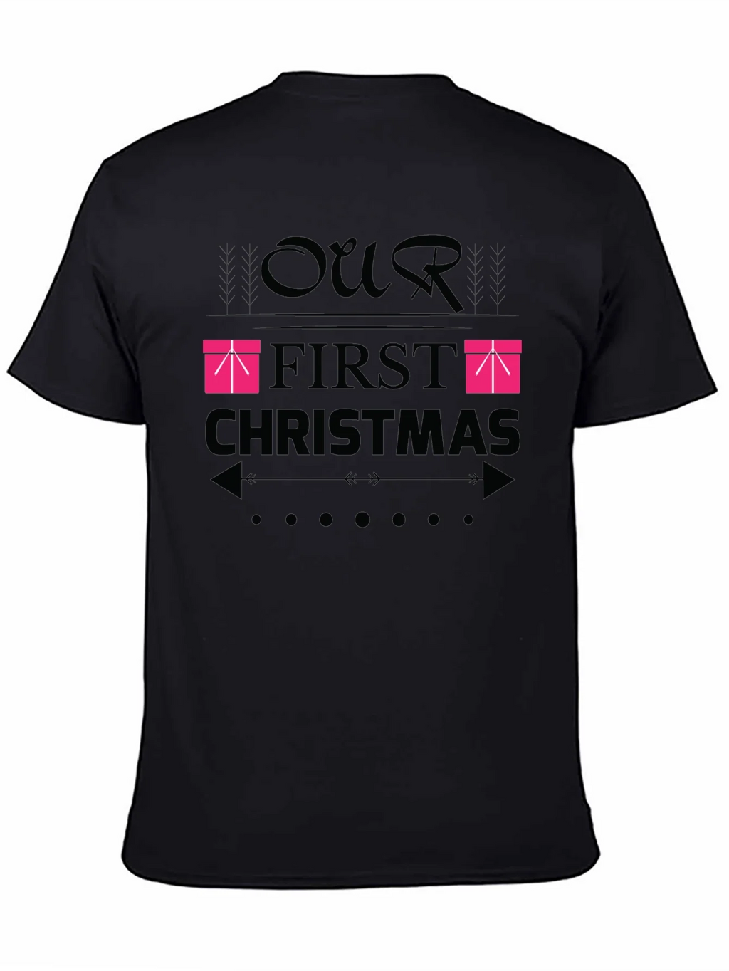 Our First Christmas T-Shirt - Festive Holiday Apparel