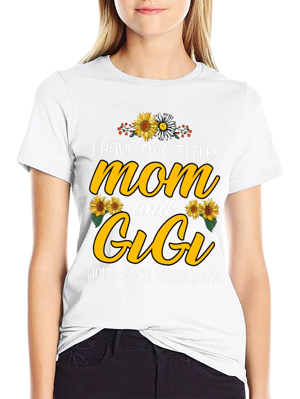 Mom & Gigi T-Shirt - Two Titles Rocked!