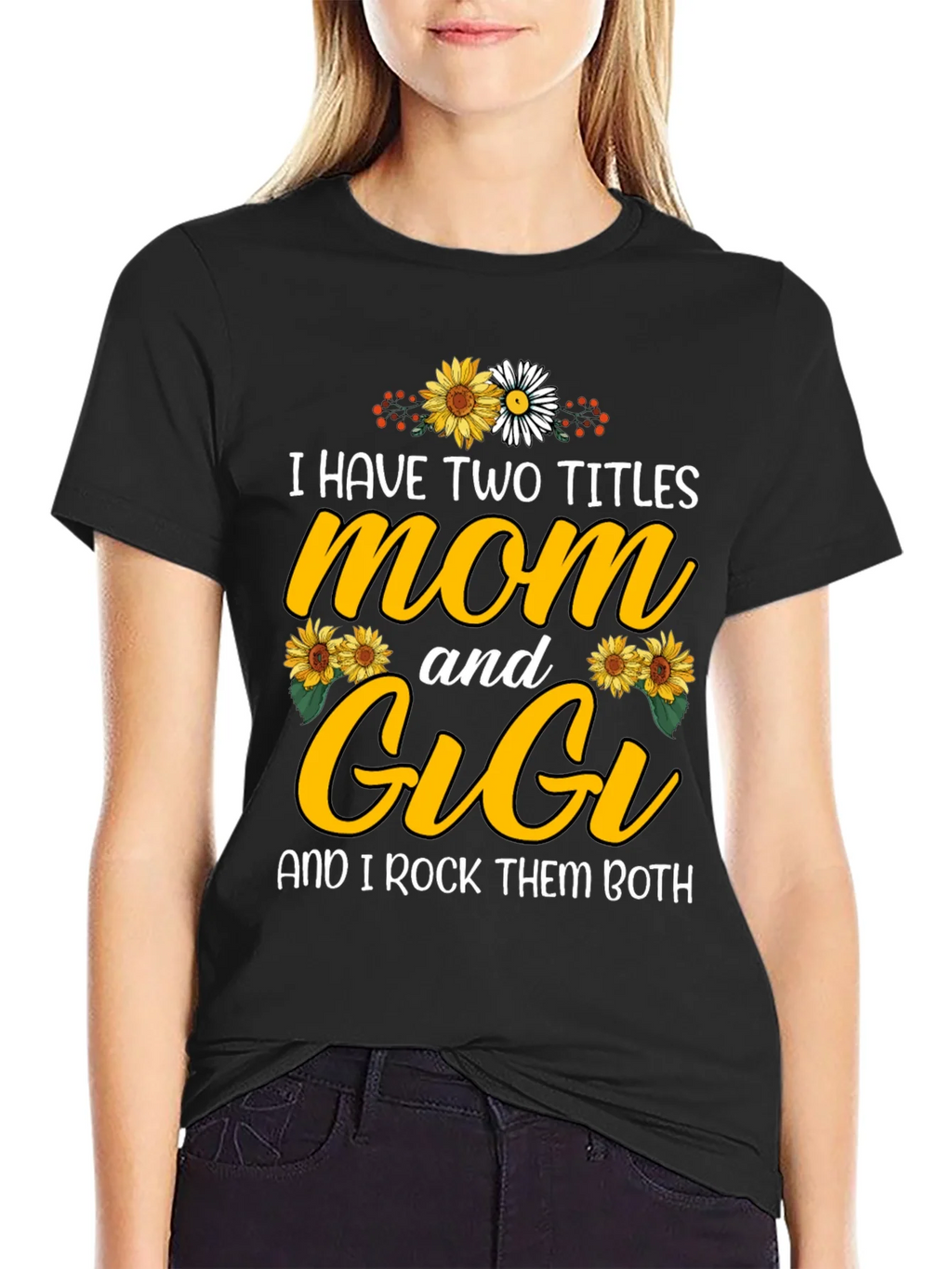 Mom & Gigi T-Shirt - Two Titles Rocked!