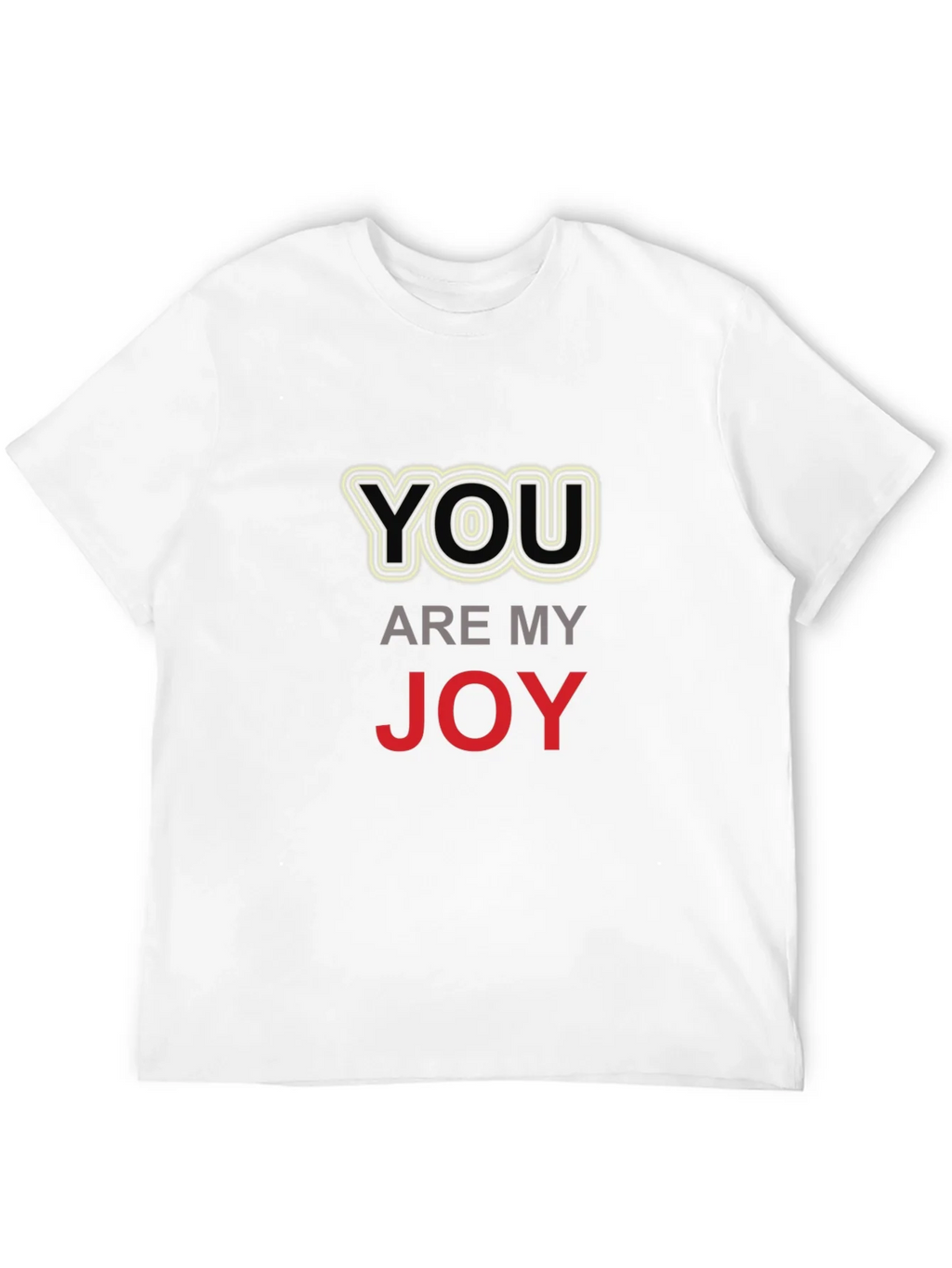 You Are My Joy Graphic T-Shirt - Black