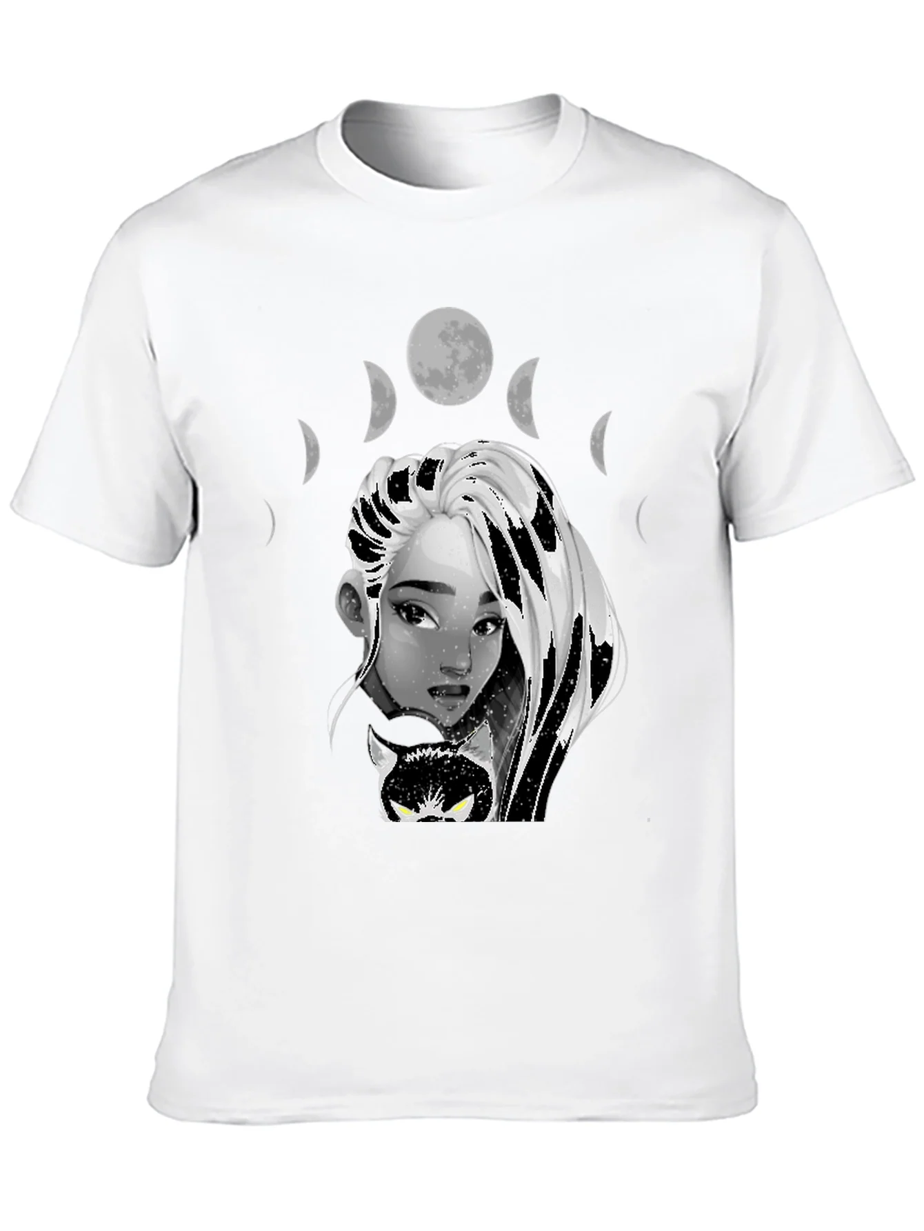 Mystic Moon Phase Graphic Tee