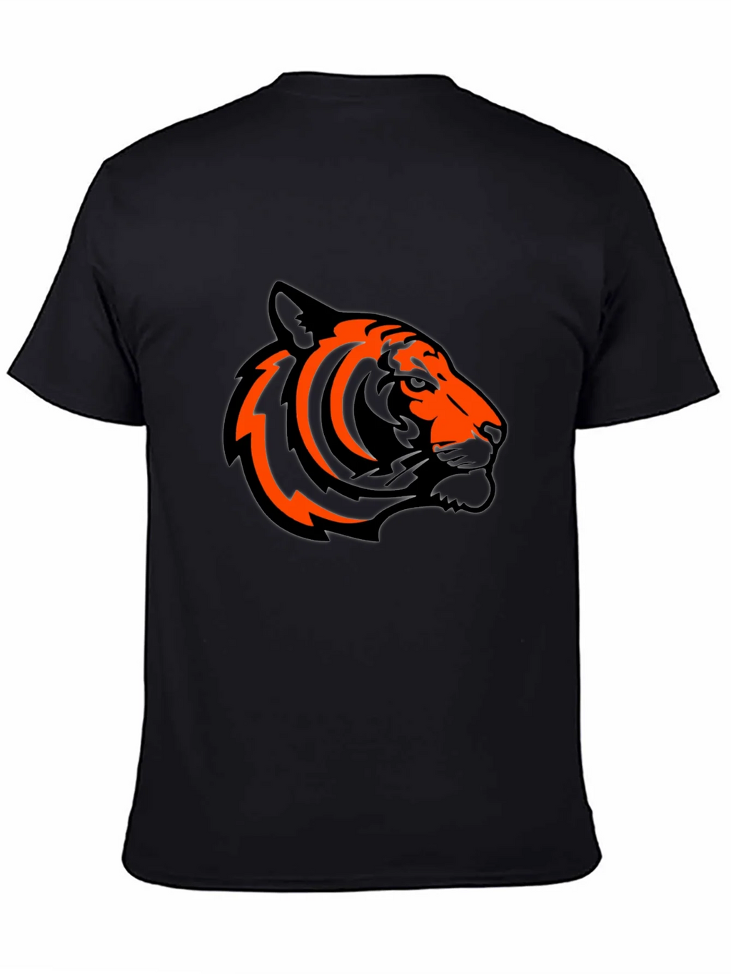 Bold Tiger Graphic Tee - Stylish Black T-Shirt