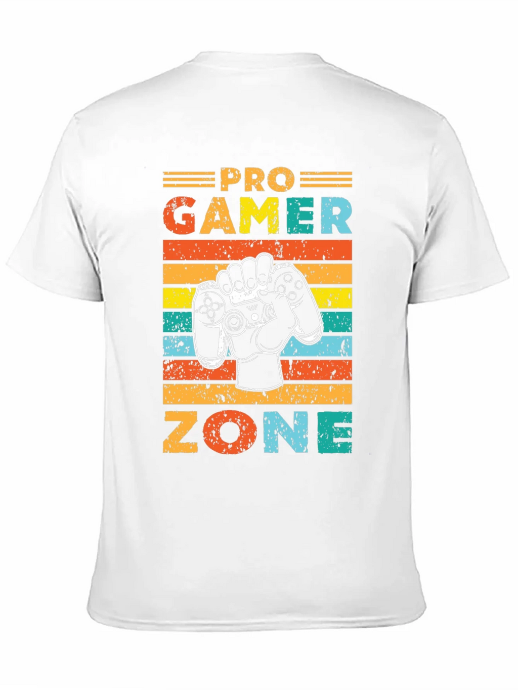 Pro Gamer Zone Graphic Tee - Retro Gaming Shirt