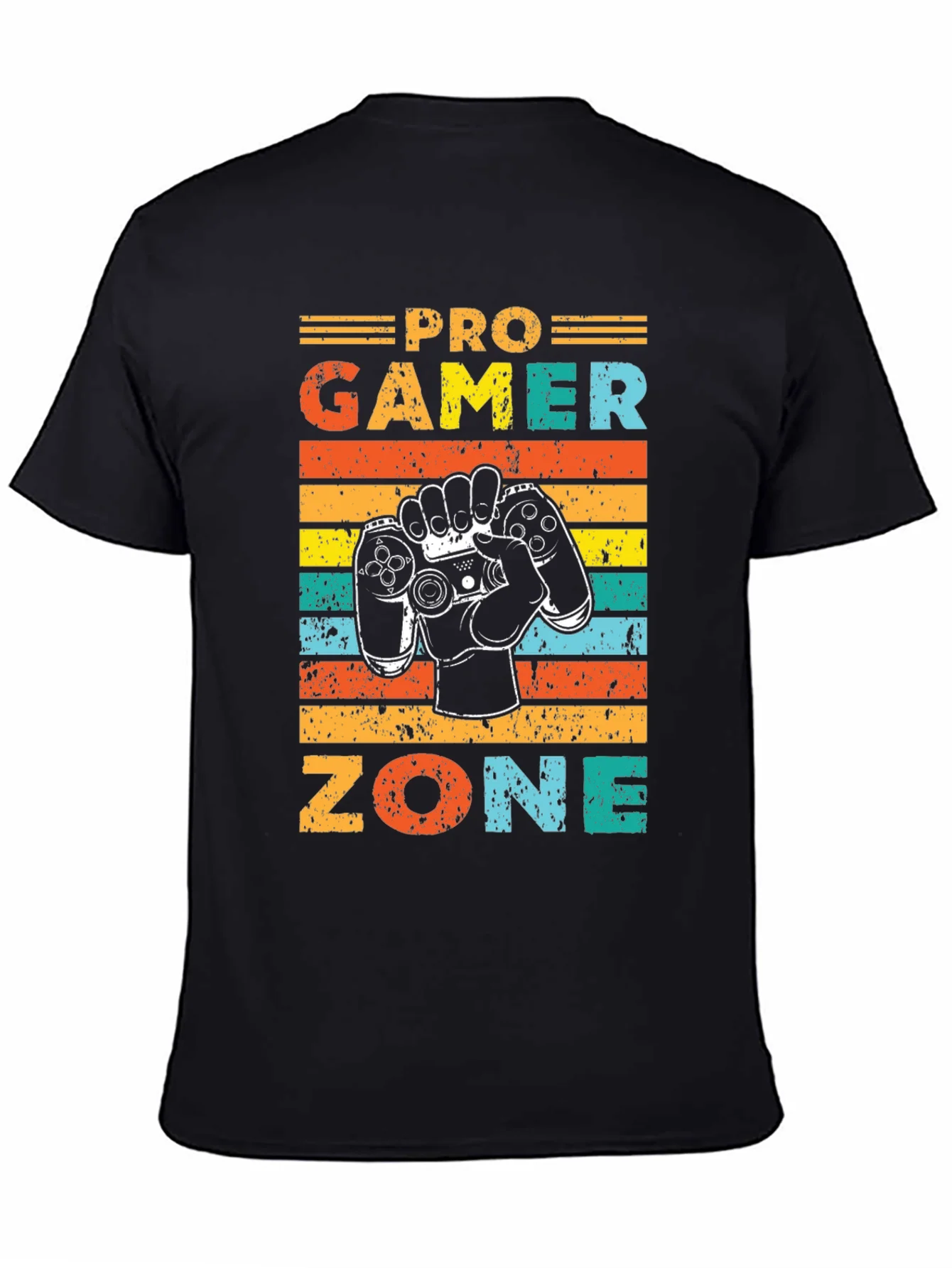 Pro Gamer Zone Graphic Tee - Retro Gaming Shirt