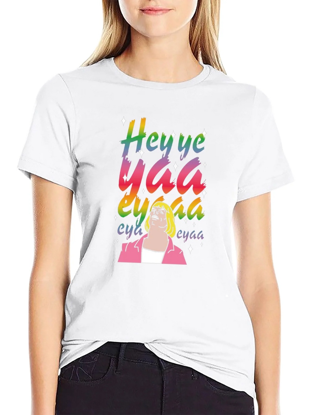 Hey Yea Yaa He-Man T-Shirt - Black