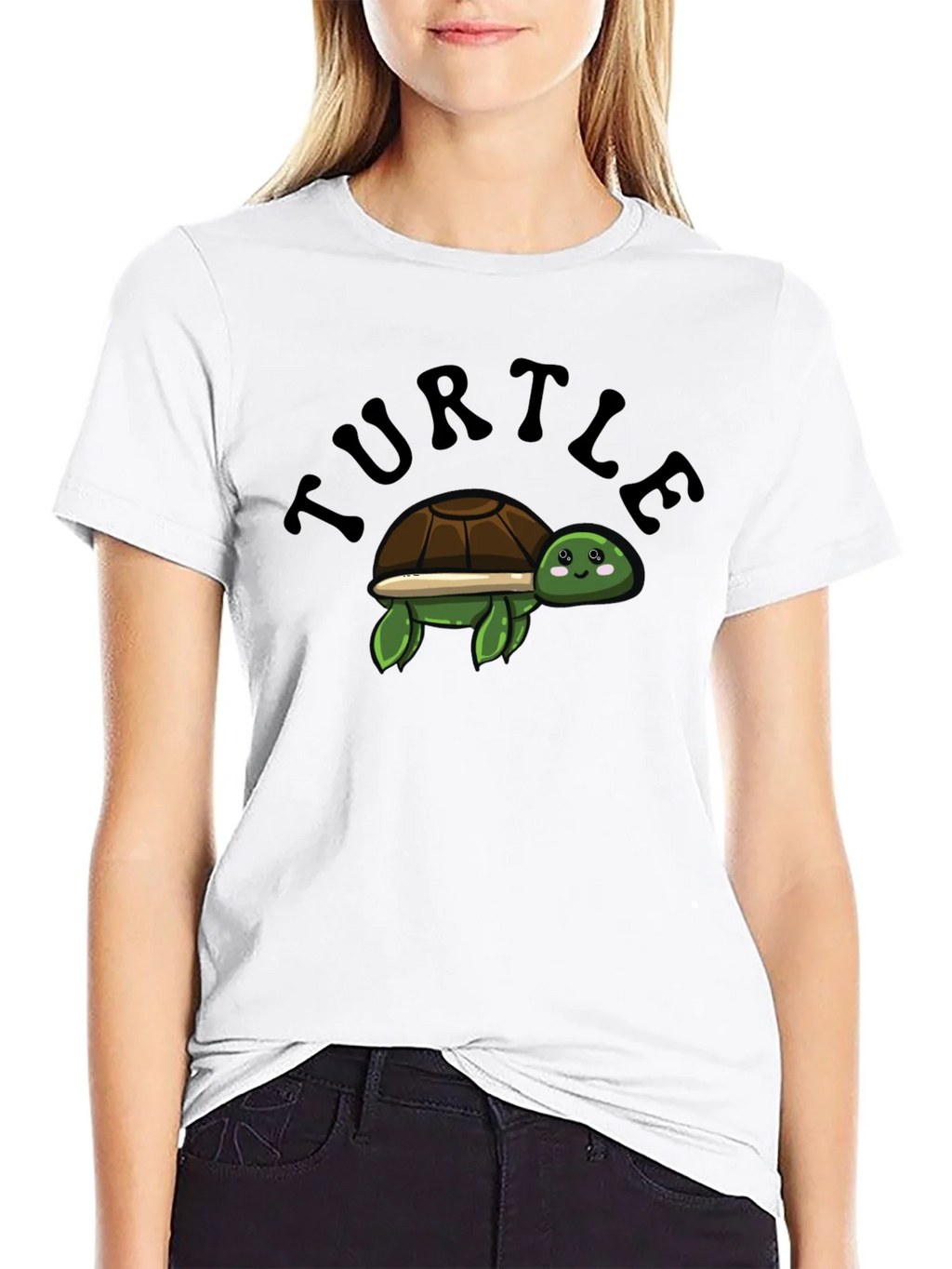 Turtle Cartoon T-Shirt -  Comfortable & Stylish Tee