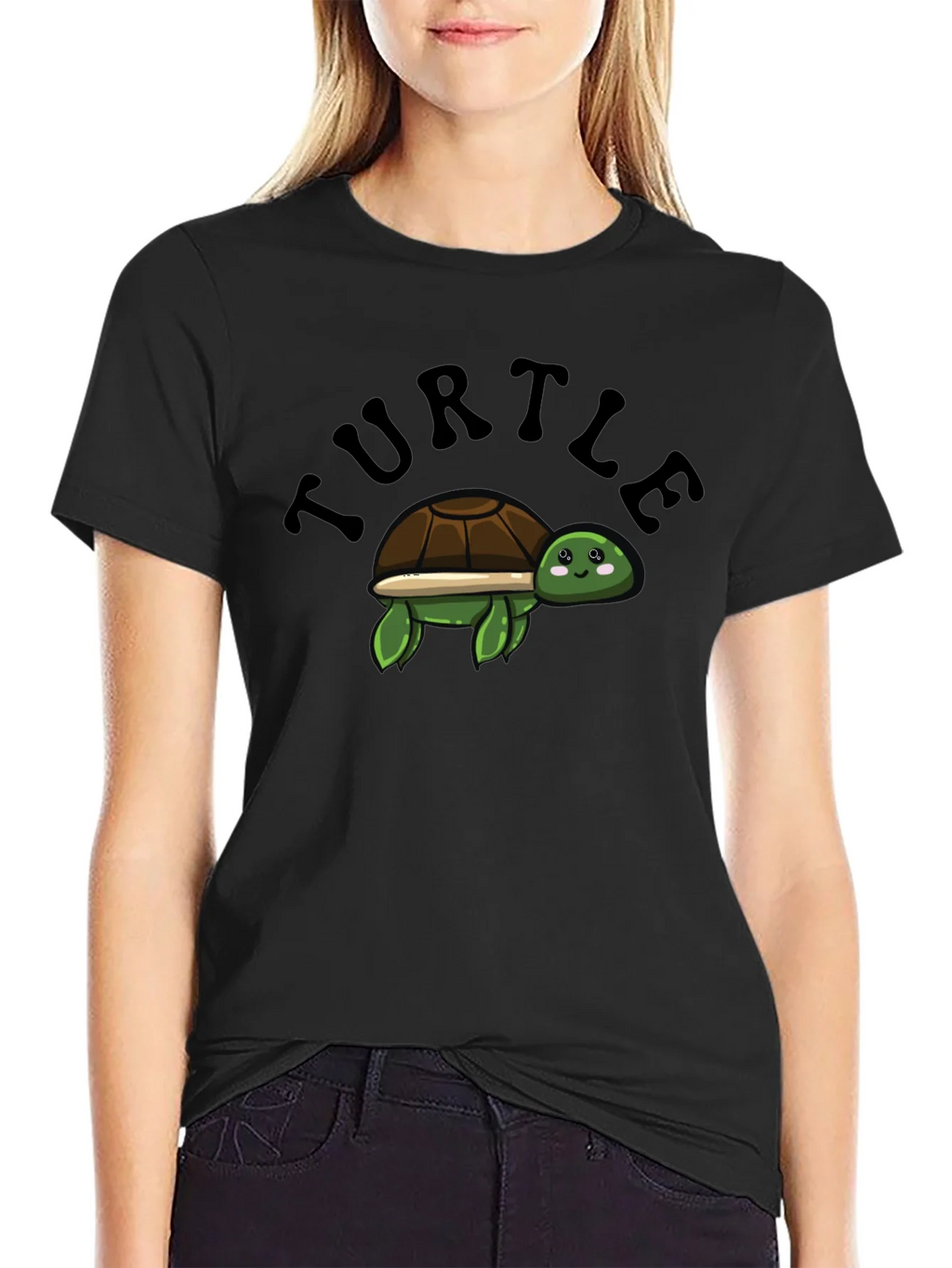 Turtle Cartoon T-Shirt -  Comfortable & Stylish Tee