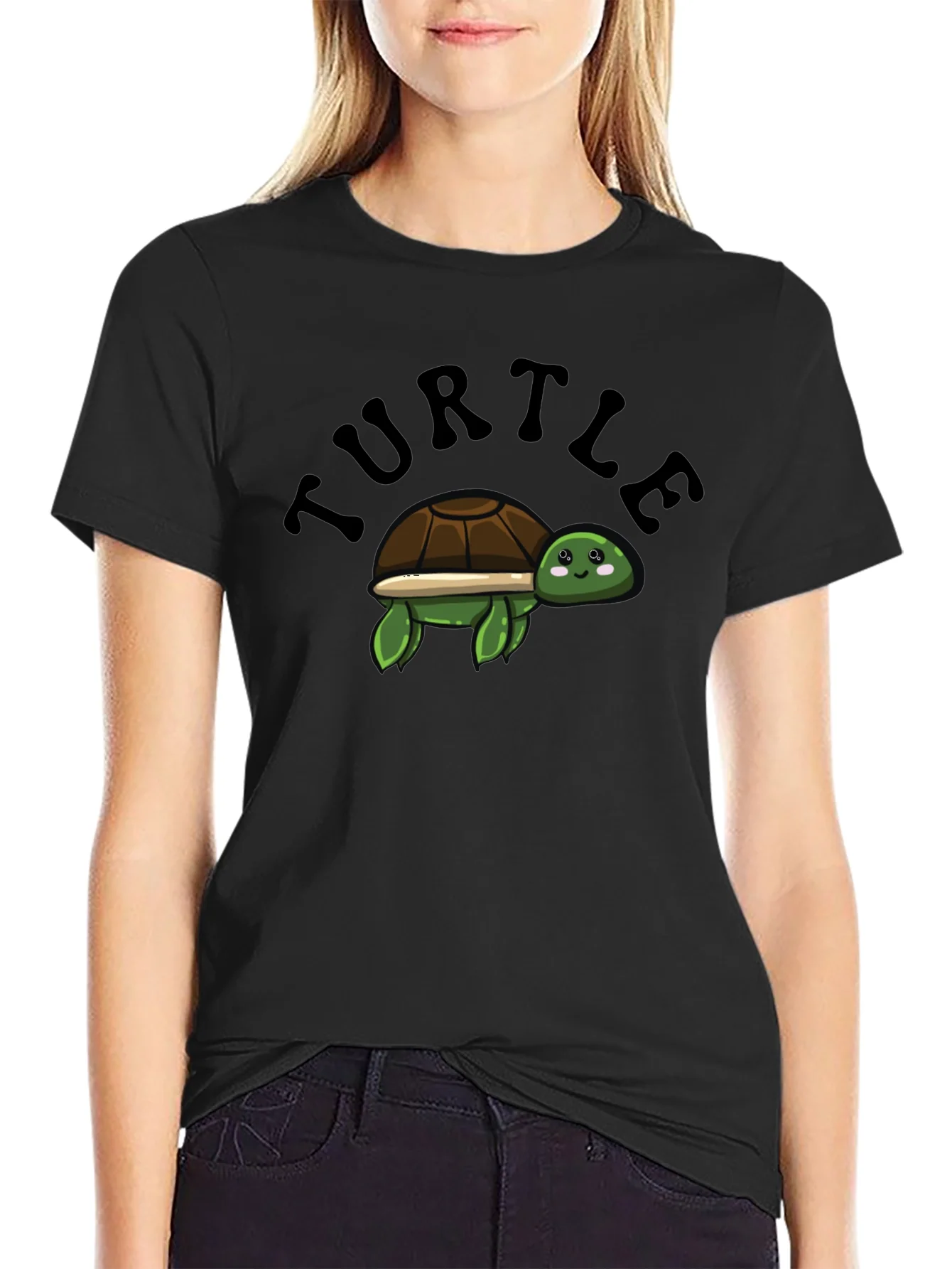 Turtle Cartoon T-Shirt -  Comfortable & Stylish Tee
