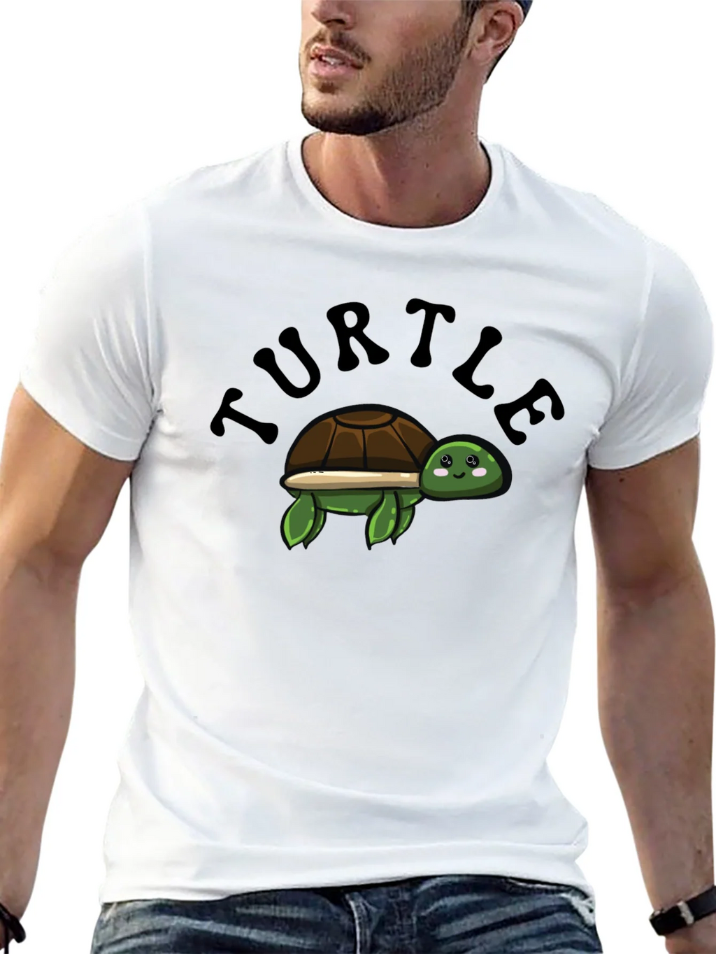 Turtle Cartoon T-Shirt -  Comfortable & Stylish Tee