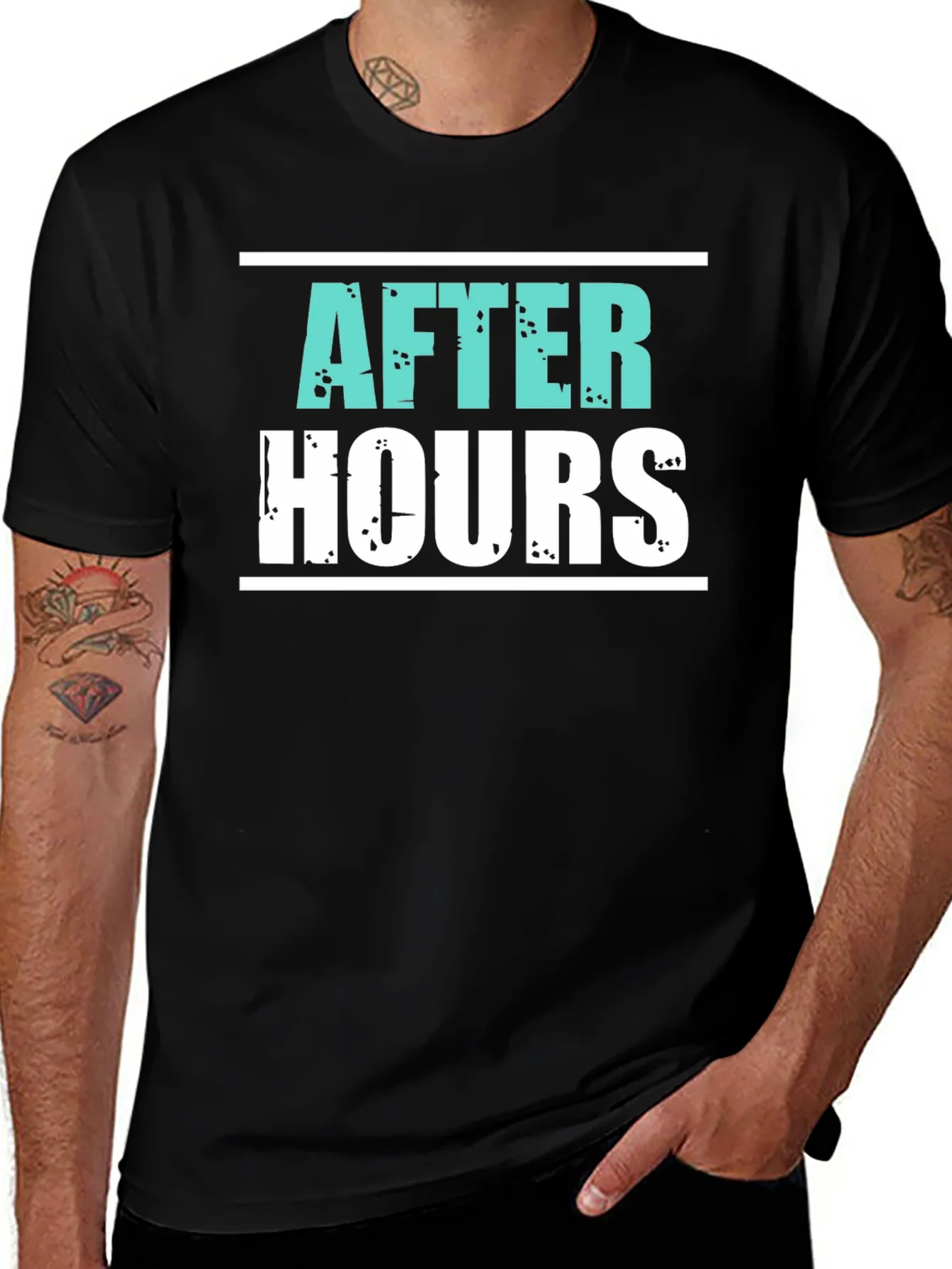After Hours Graphic Tee - Stylish Casual Wear