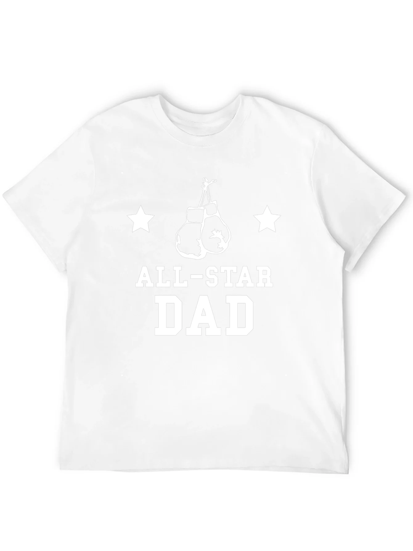 All-Star Dad Boxing Gloves Graphic Tee - Fathers Day Gift