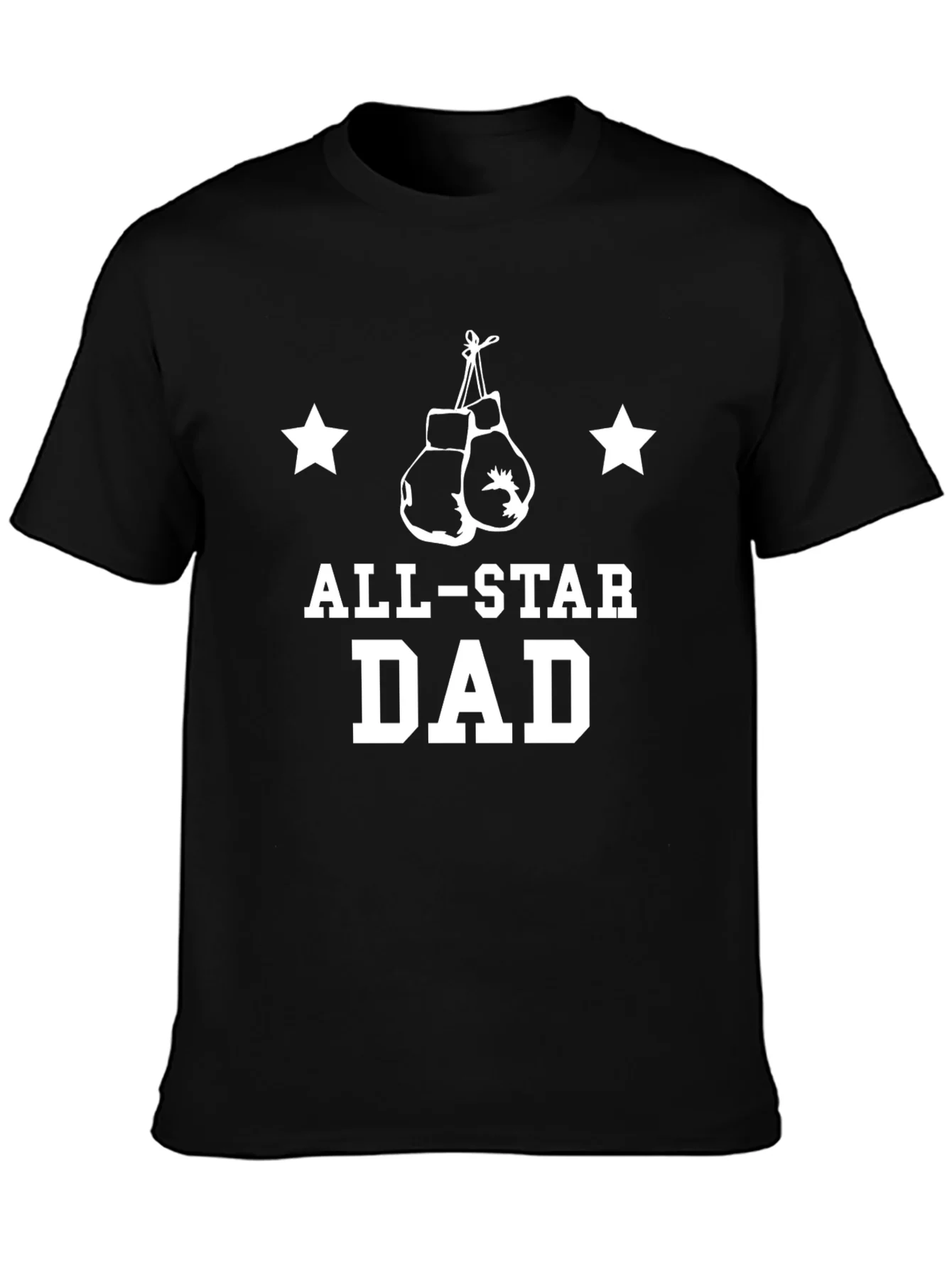 All-Star Dad Boxing Gloves Graphic Tee - Fathers Day Gift