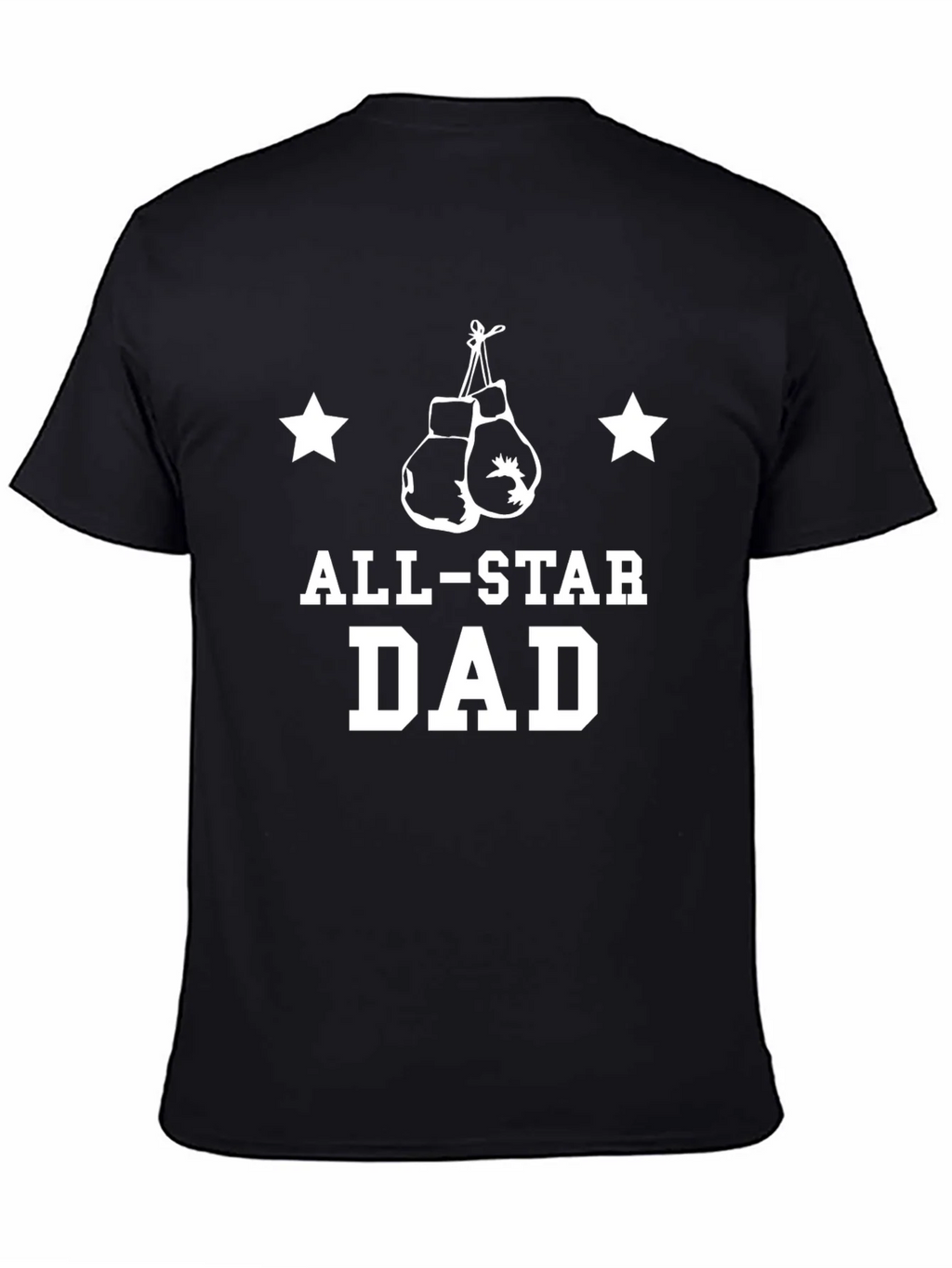 All-Star Dad Boxing Gloves Graphic Tee - Fathers Day Gift