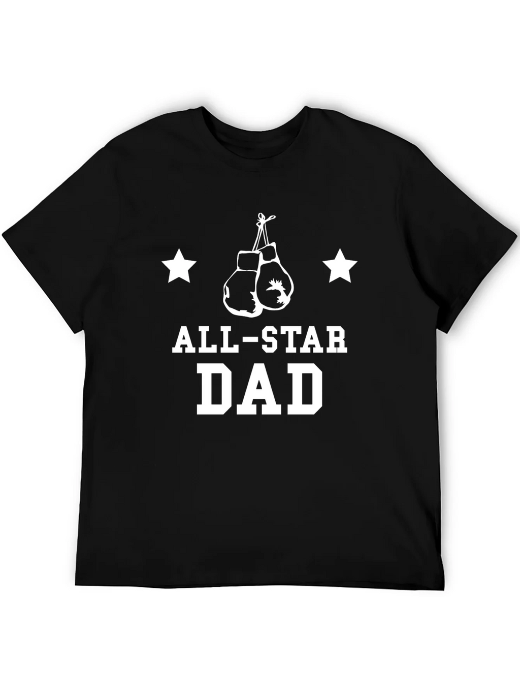 All-Star Dad Boxing Gloves Graphic Tee - Fathers Day Gift