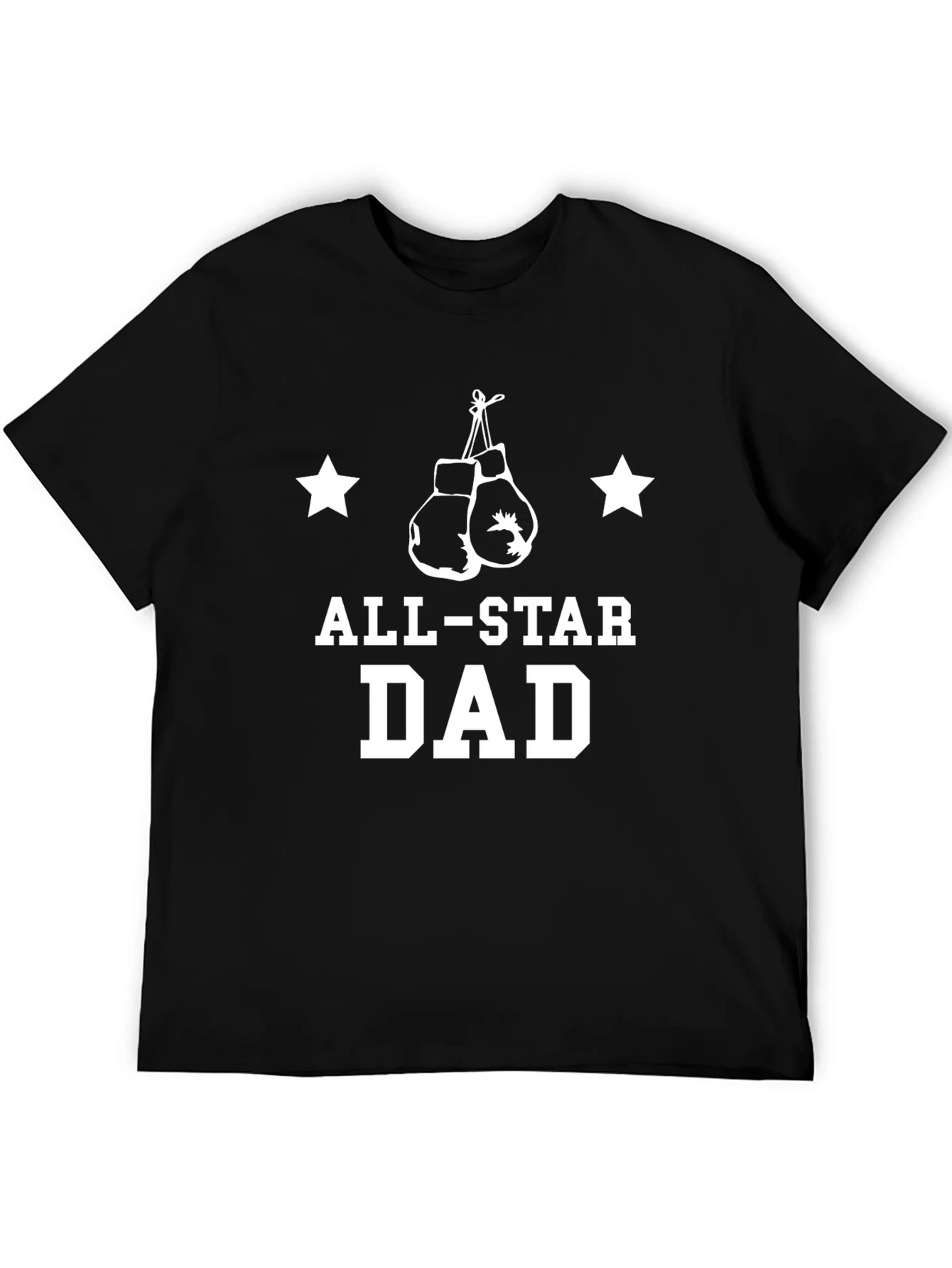 All-Star Dad Boxing Gloves Graphic Tee - Fathers Day Gift