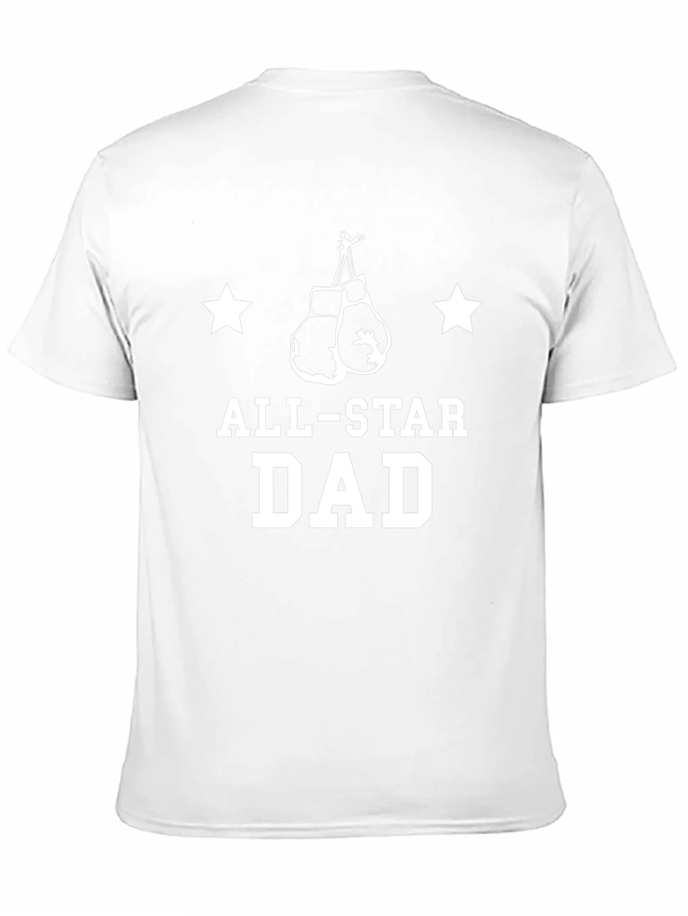 All-Star Dad Boxing Gloves Graphic Tee - Fathers Day Gift