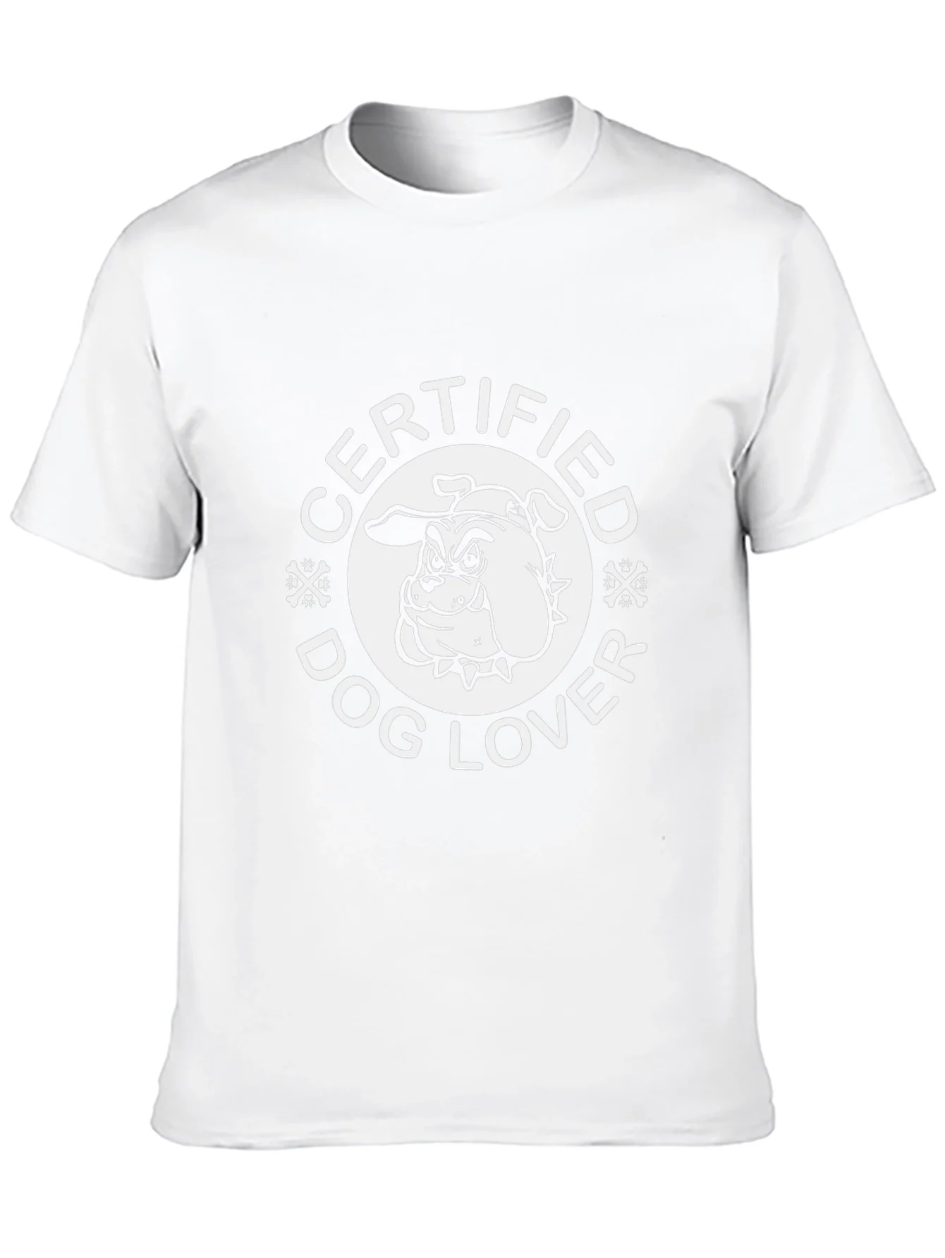 Certified Dog Lover Black T-Shirt